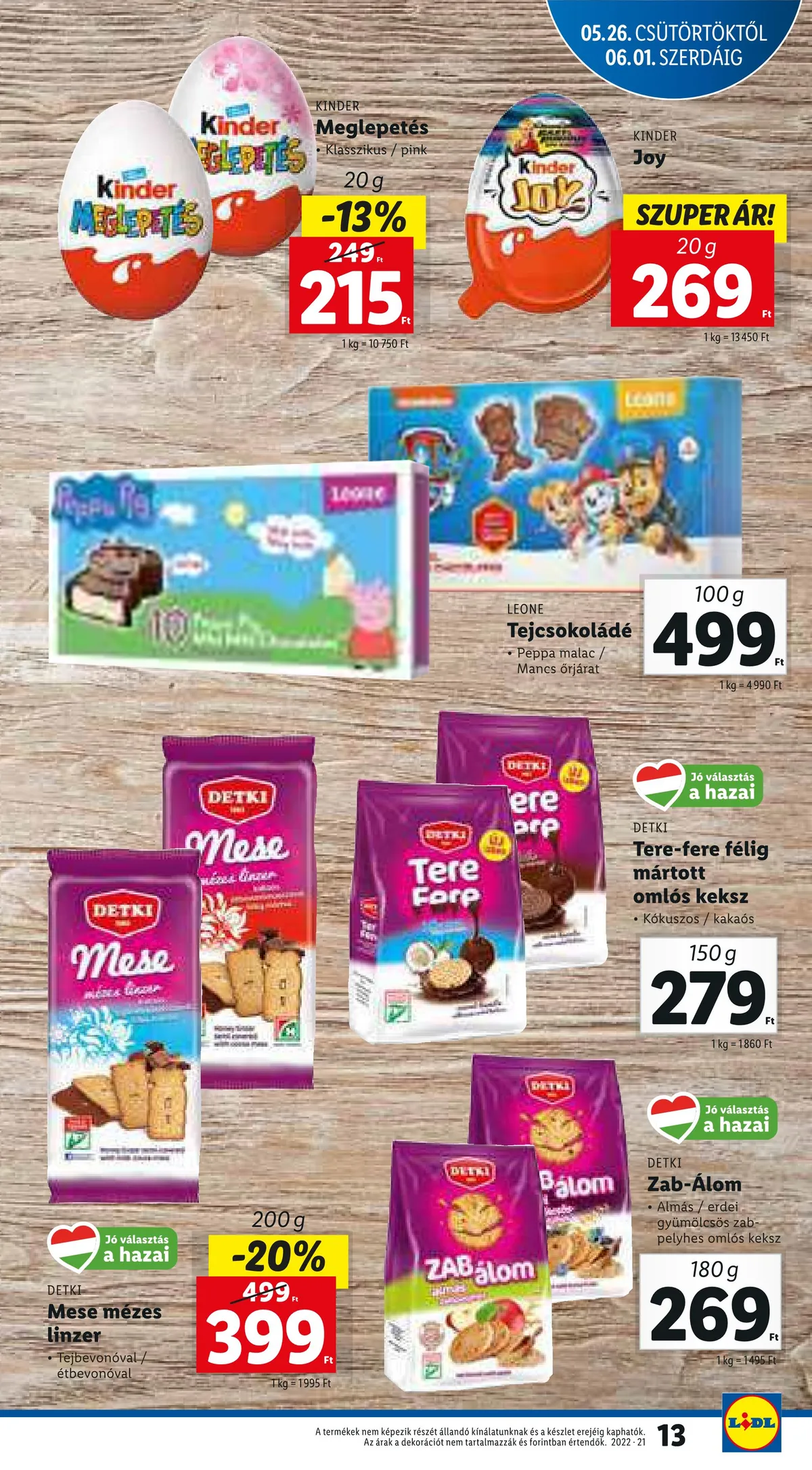 Lidl akciós újság 05.26–06.01 – 13. oldal