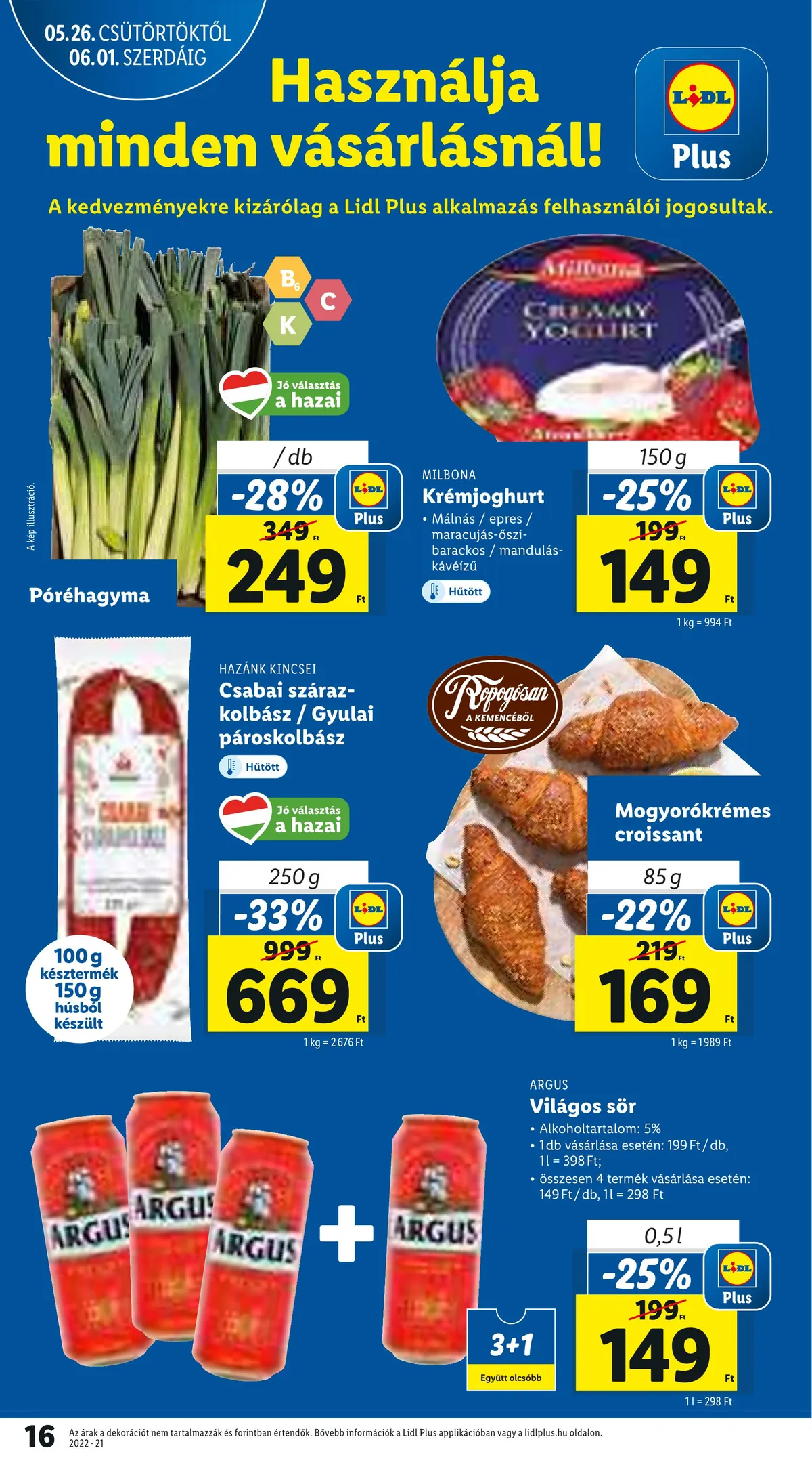 Lidl akciós újság 05.26–06.01 – 16. oldal
