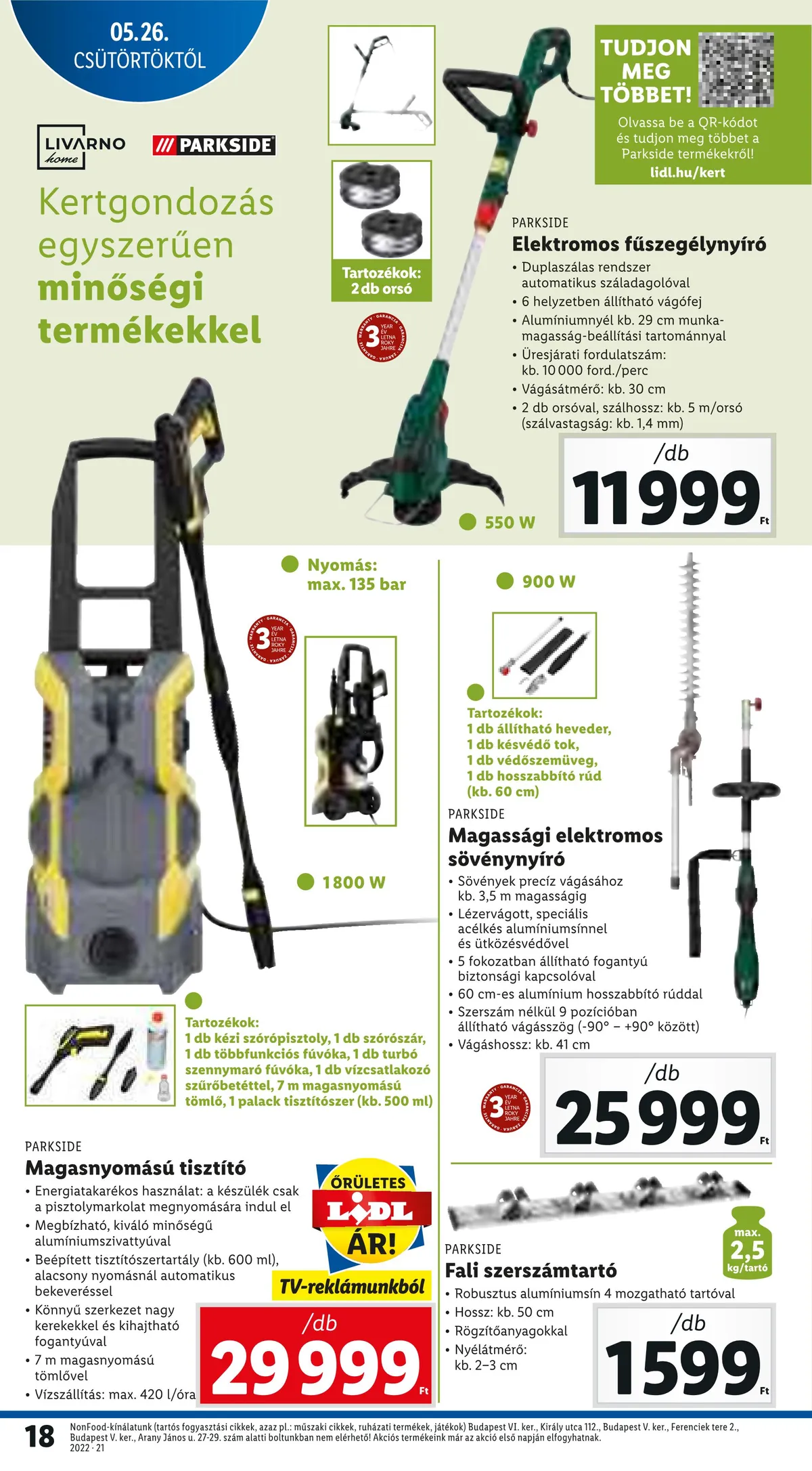 Lidl akciós újság 05.26–06.01 – 18. oldal