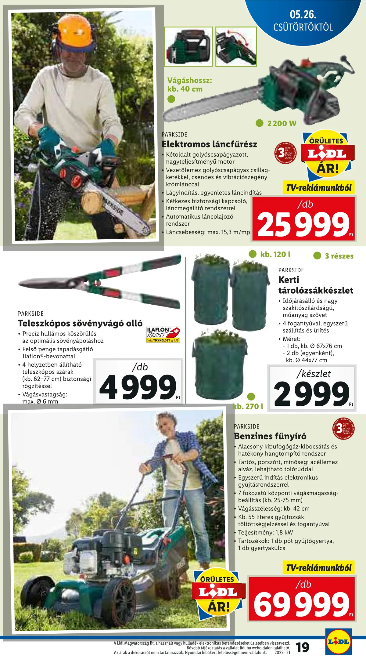 Lidl akciós újság 05.26–06.01 – 19. oldal