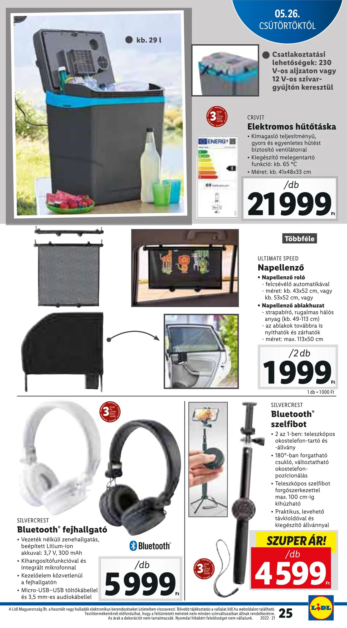 Lidl akciós újság 05.26–06.01 – 25. oldal