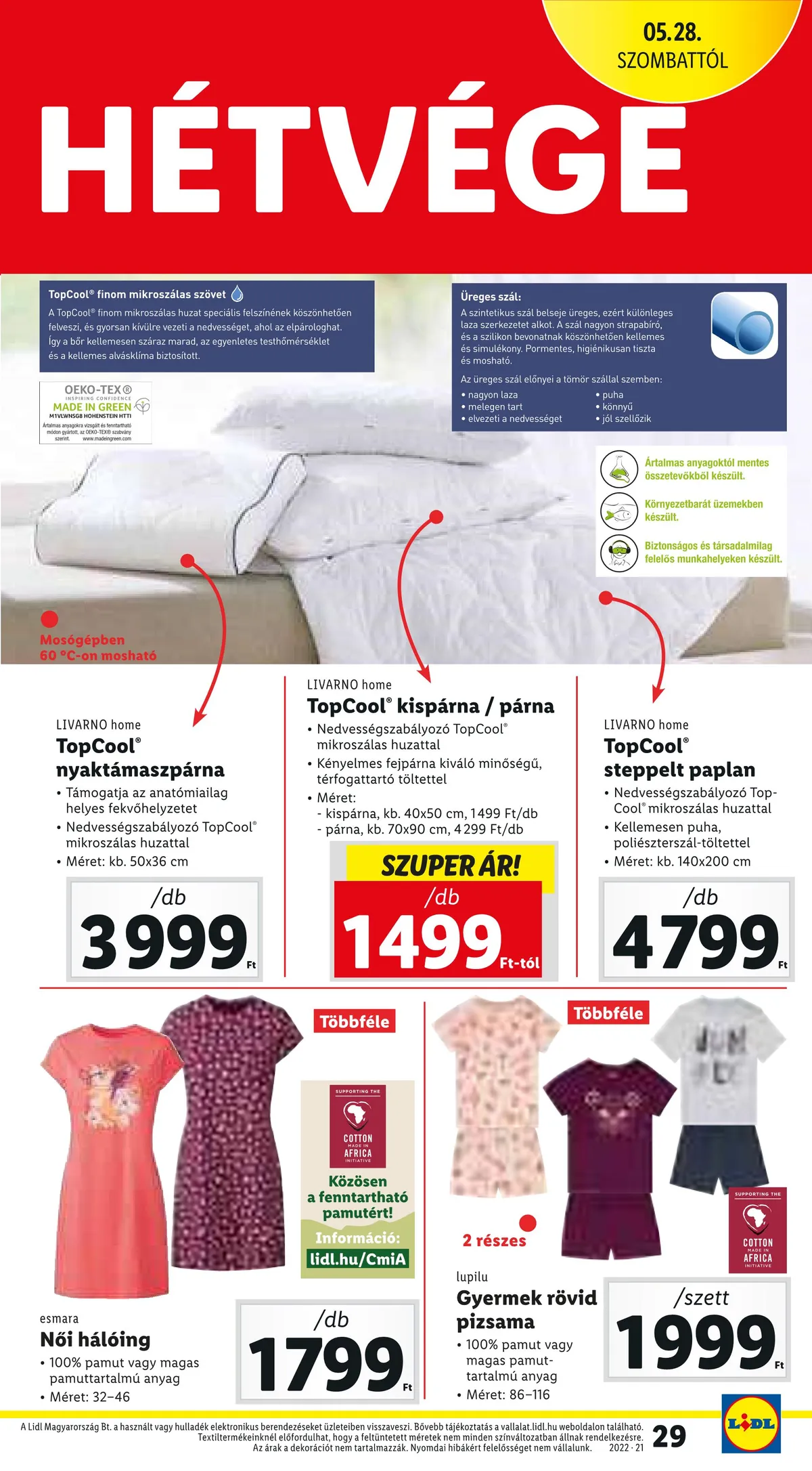 Lidl akciós újság 05.26–06.01 – 29. oldal