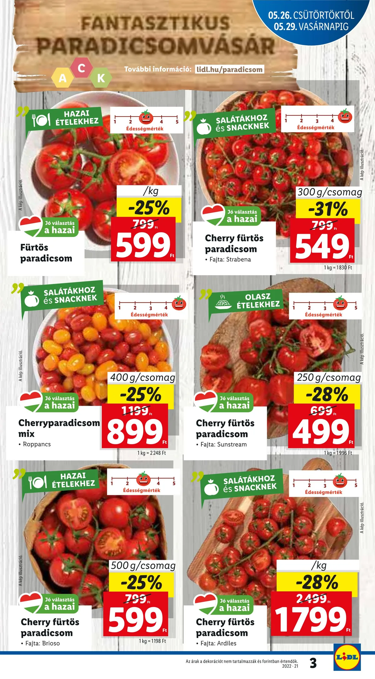 Lidl akciós újság 05.26–06.01 – 3. oldal