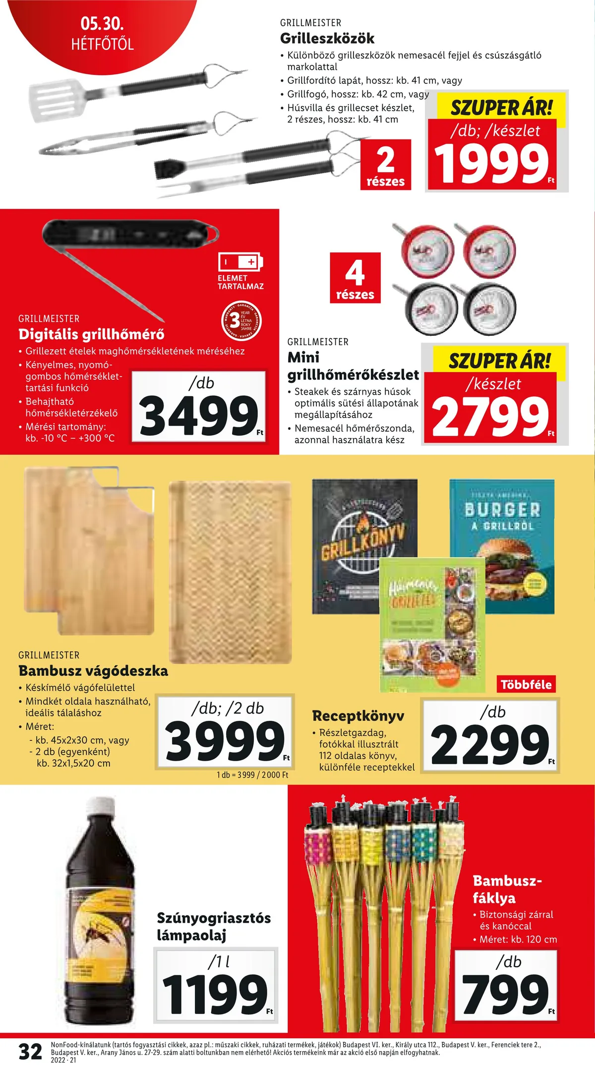 Lidl akciós újság 05.26–06.01 – 32. oldal