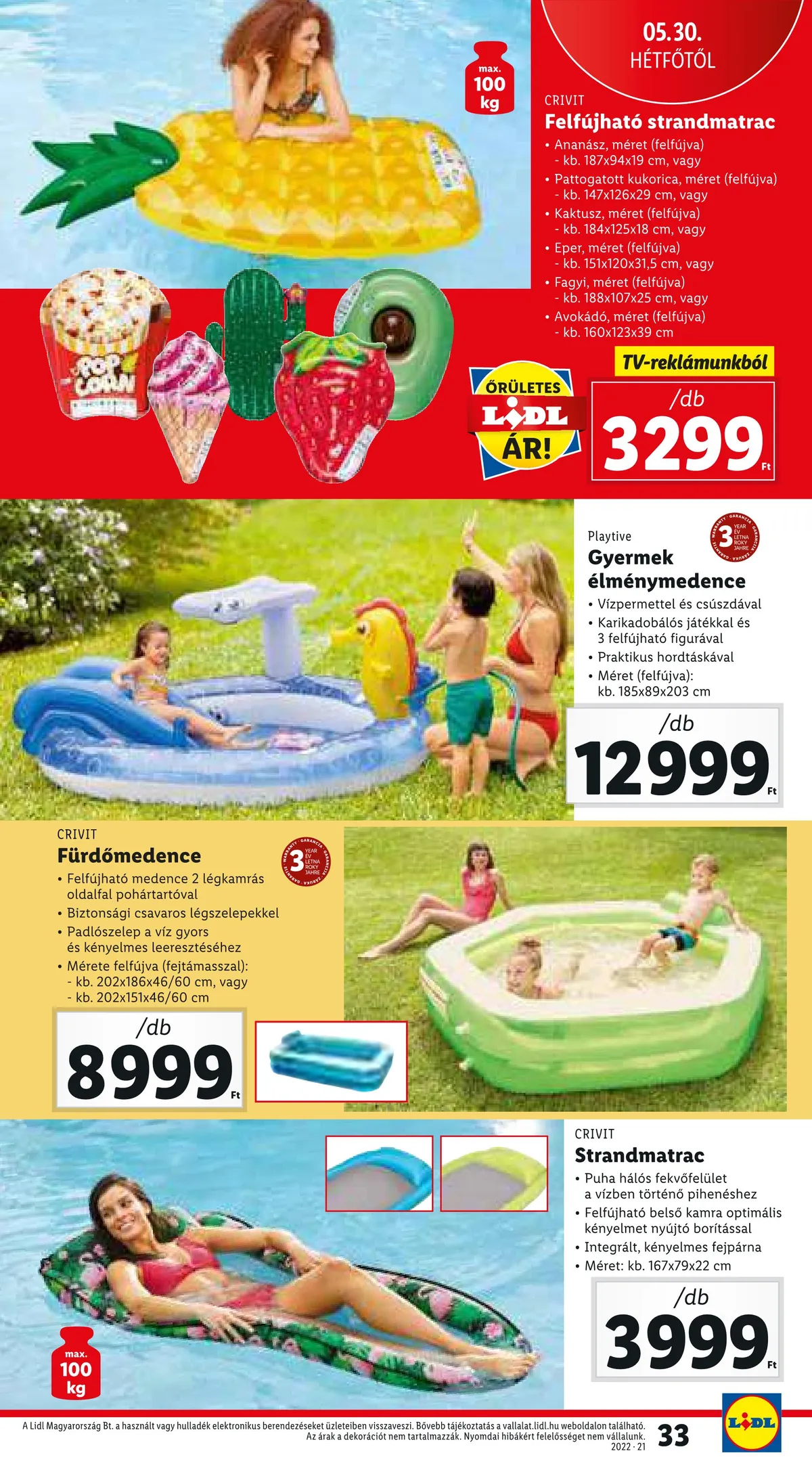 Lidl akciós újság 05.26–06.01 – 33. oldal