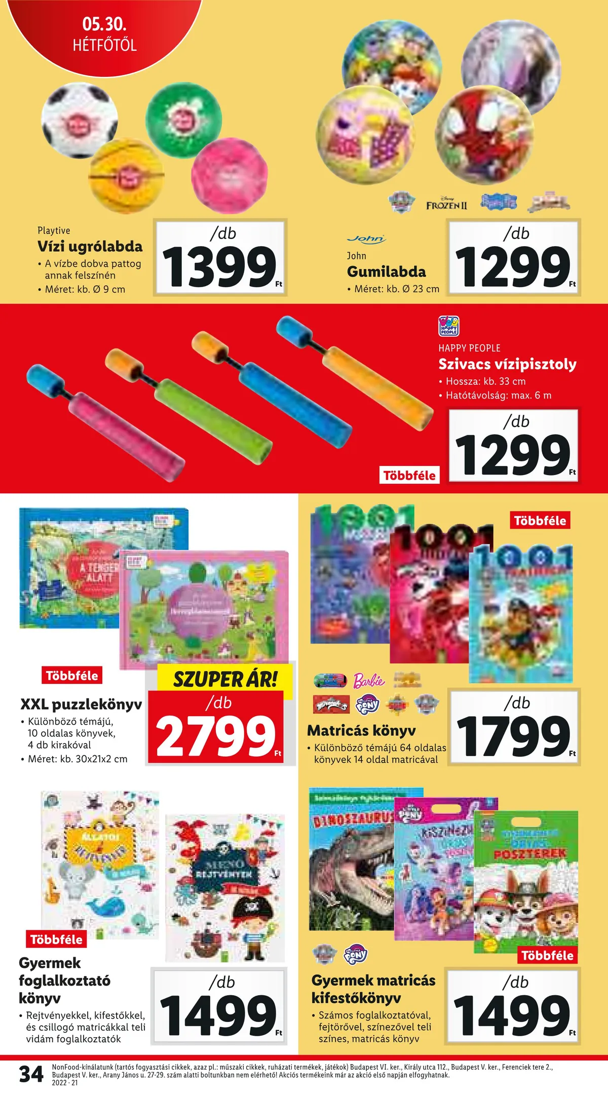 Lidl akciós újság 05.26–06.01 – 34. oldal