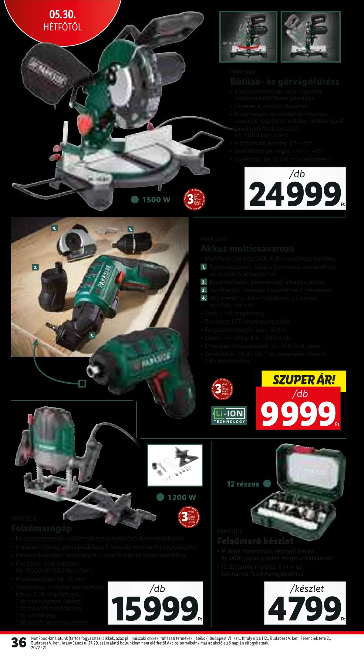 Lidl akciós újság 05.26–06.01 – 36. oldal
