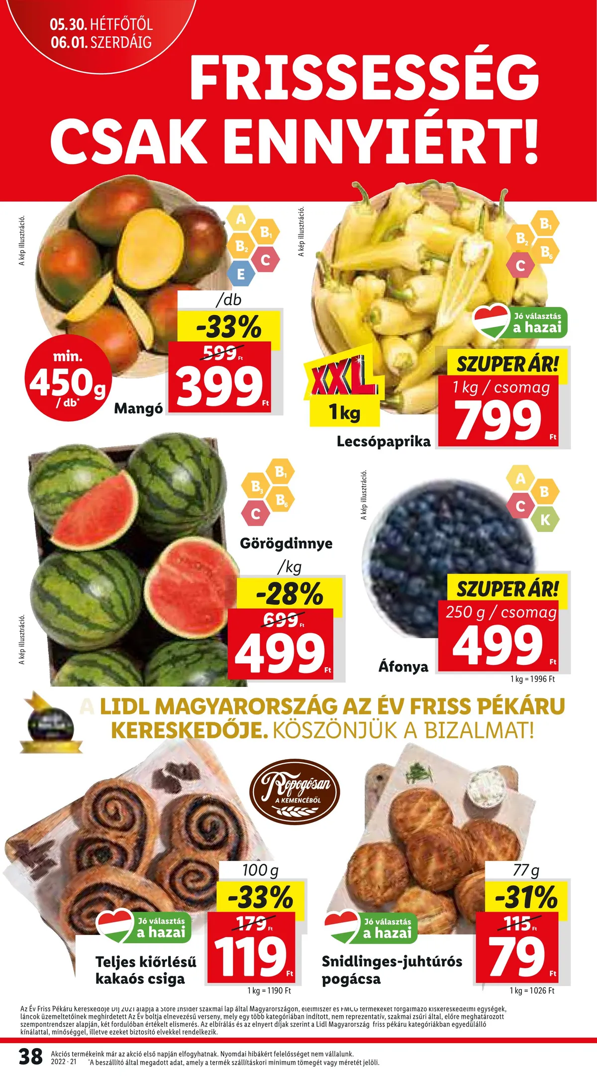 Lidl akciós újság 05.26–06.01 – 38. oldal
