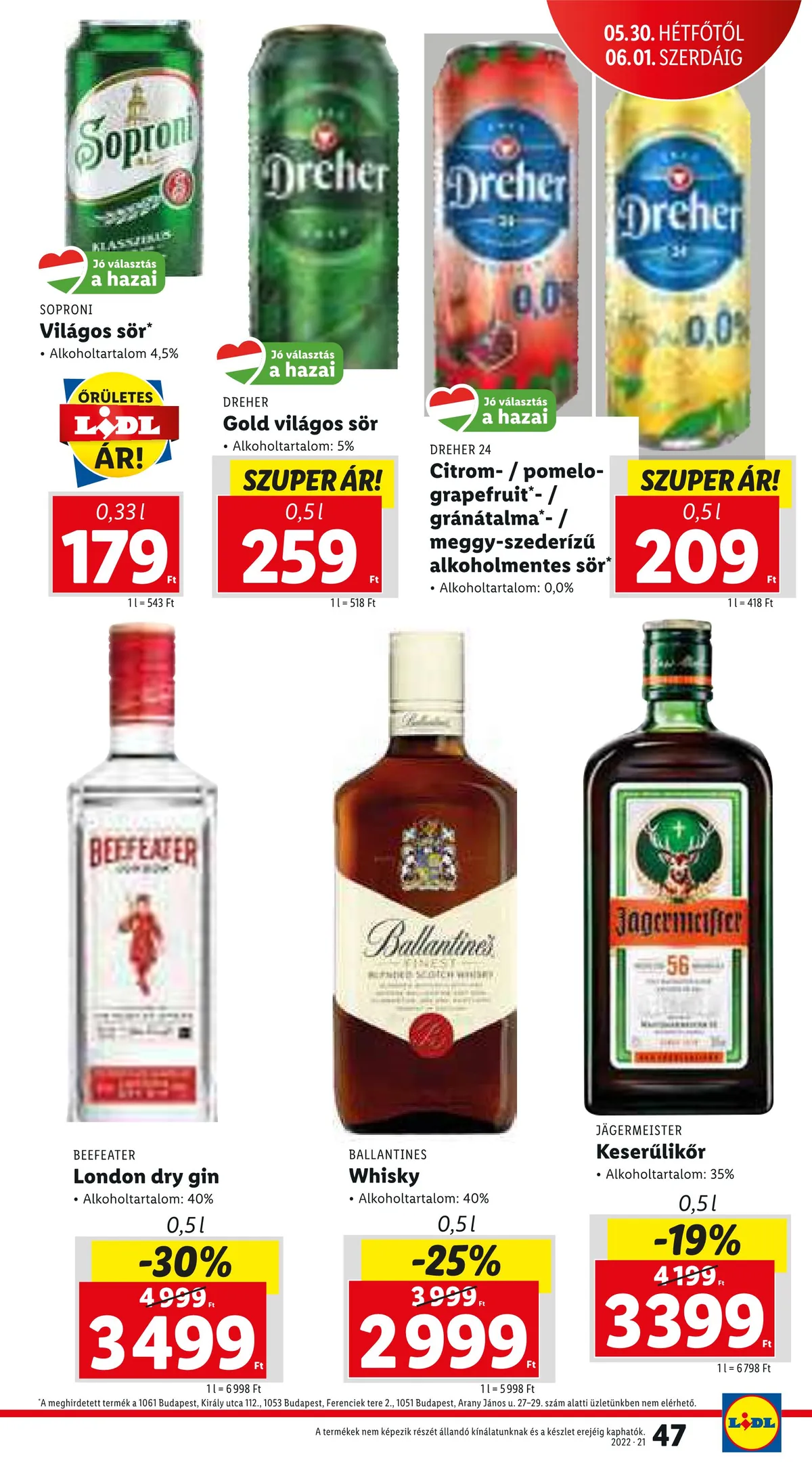 Lidl akciós újság 05.26–06.01 – 47. oldal