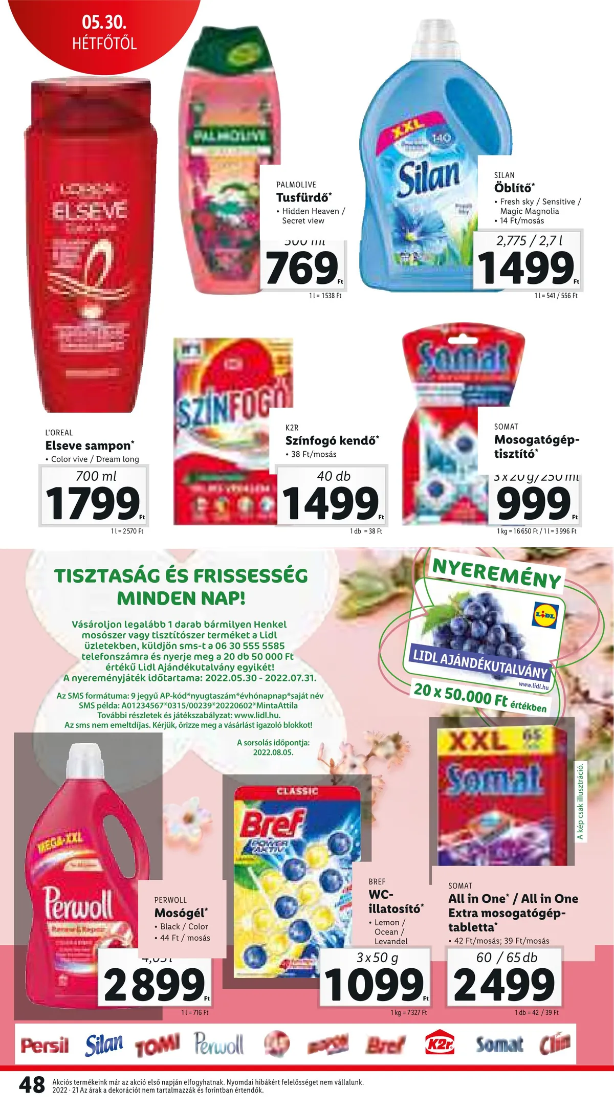 Lidl akciós újság 05.26–06.01 – 48. oldal