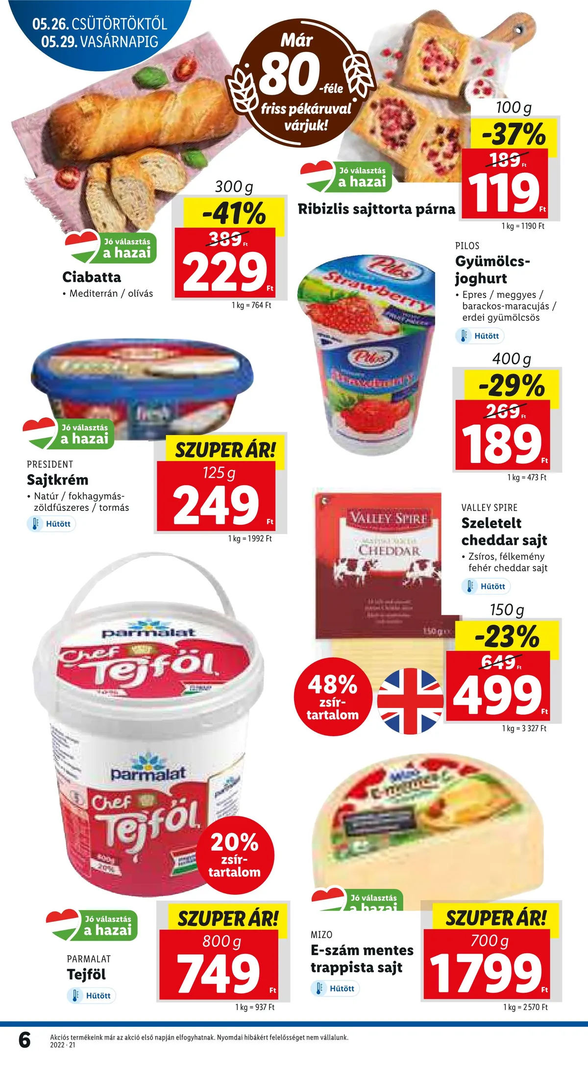 Lidl akciós újság 05.26–06.01 – 6. oldal