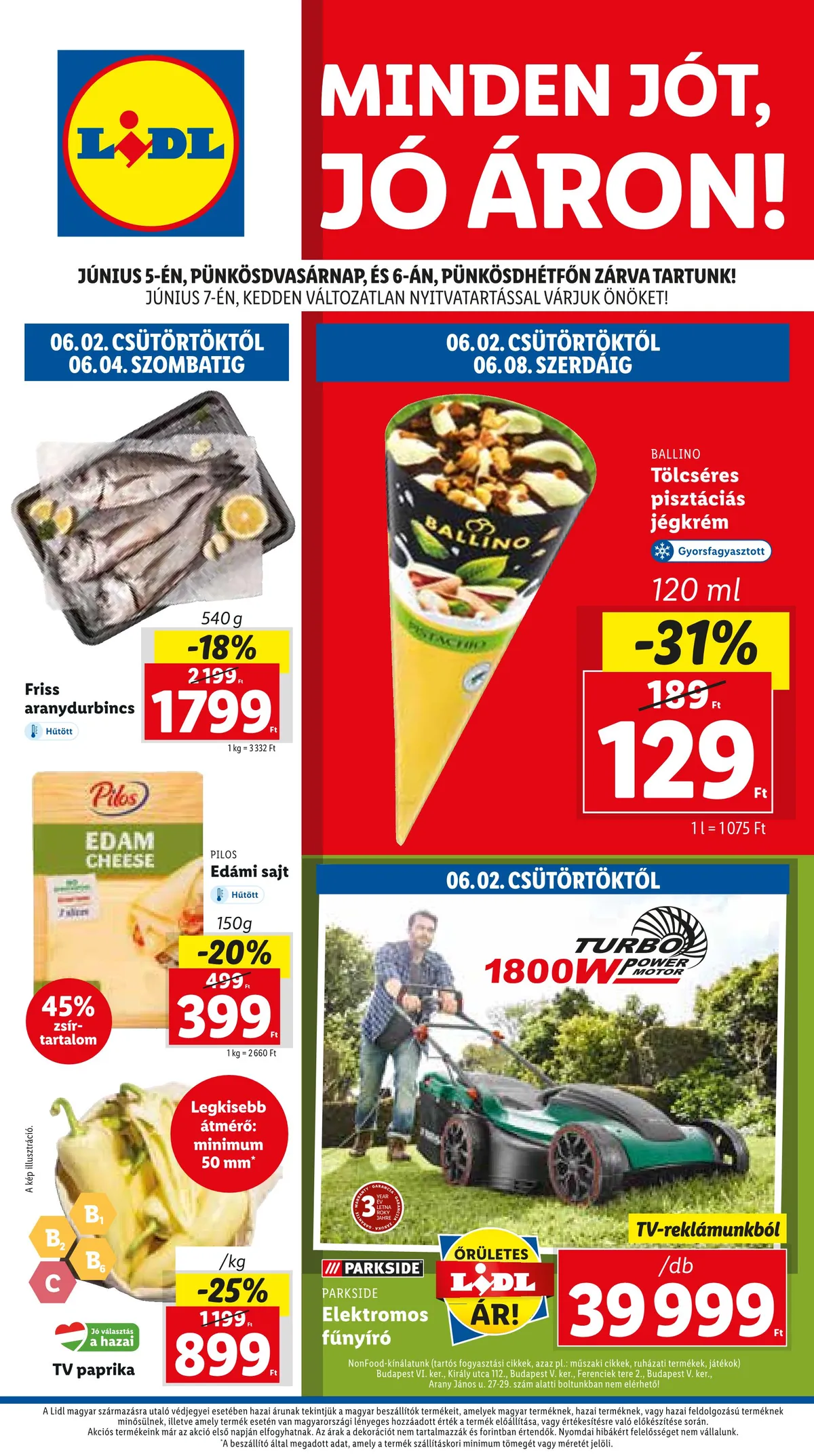 Lidl akciós újság 06.02–06.08