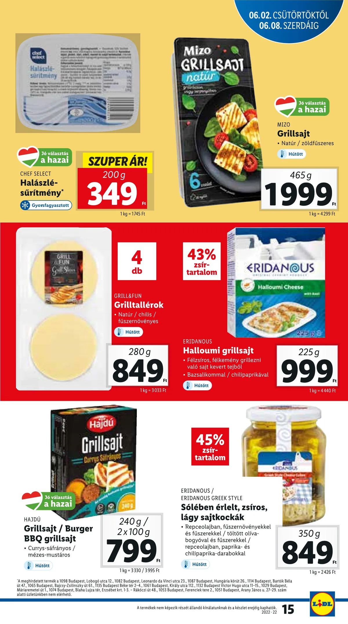 Lidl akciós újság 06.02–06.08 – 15. oldal