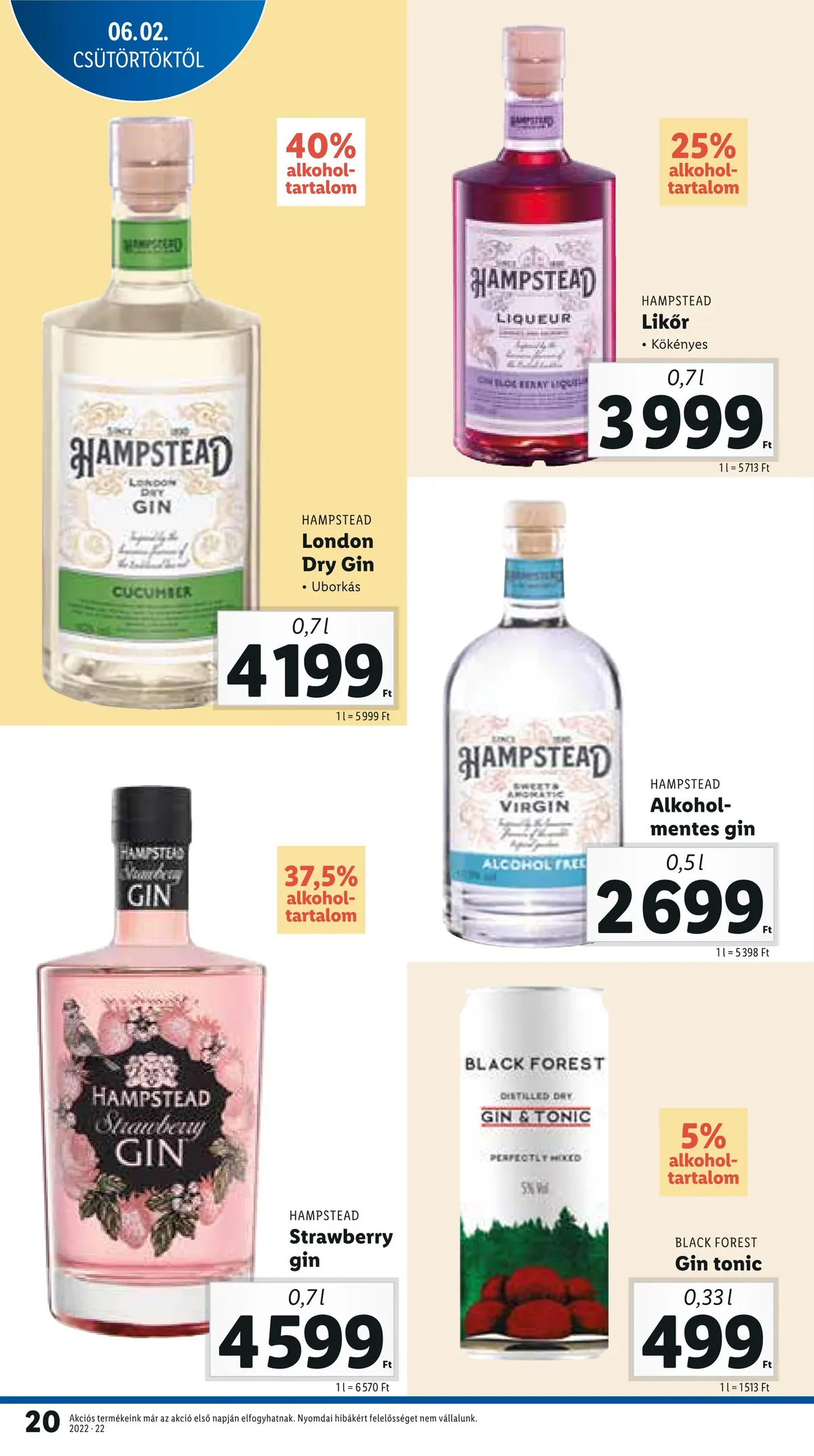 Lidl akciós újság 06.02–06.08 – 20. oldal