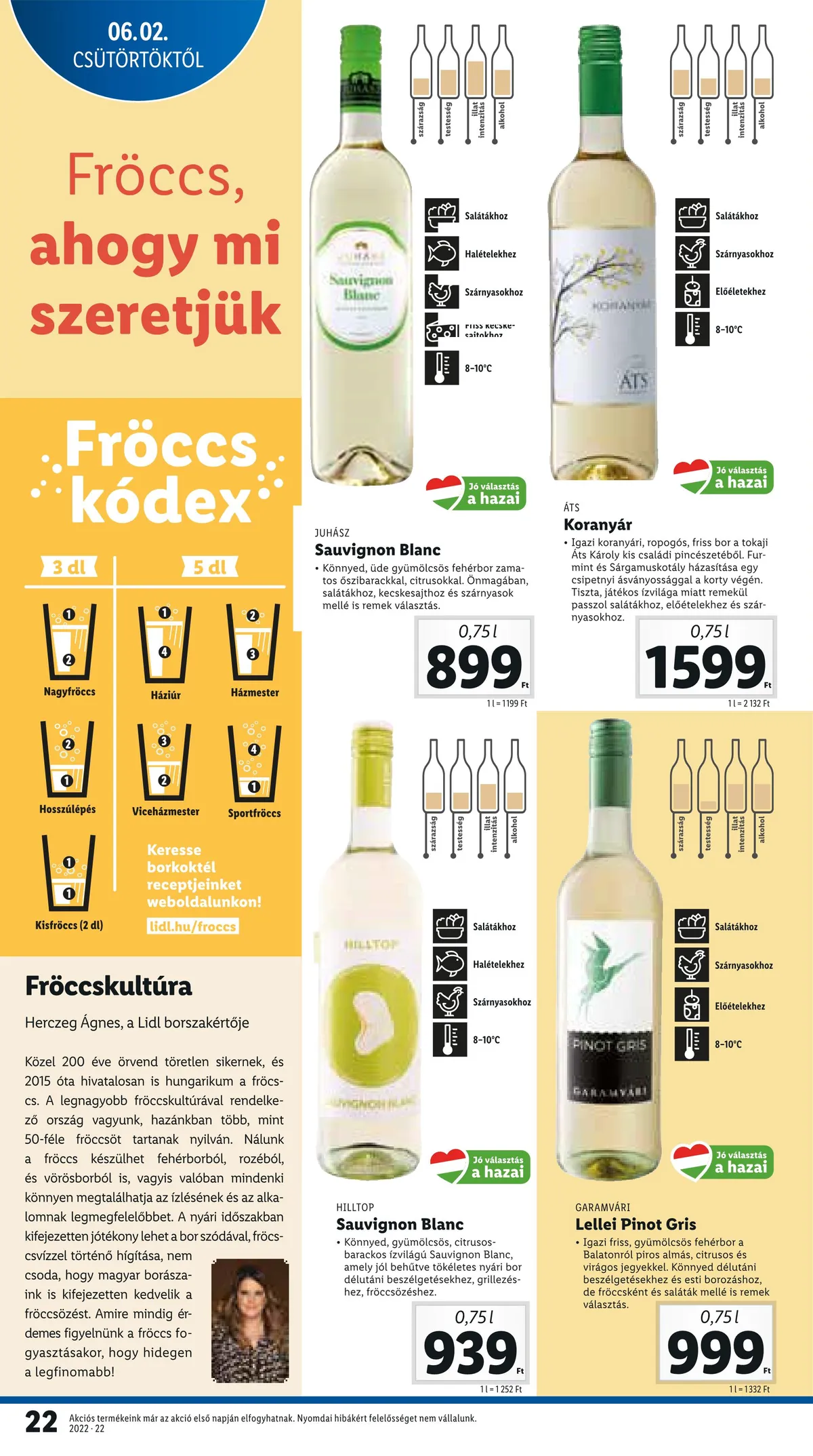 Lidl akciós újság 06.02–06.08 – 22. oldal