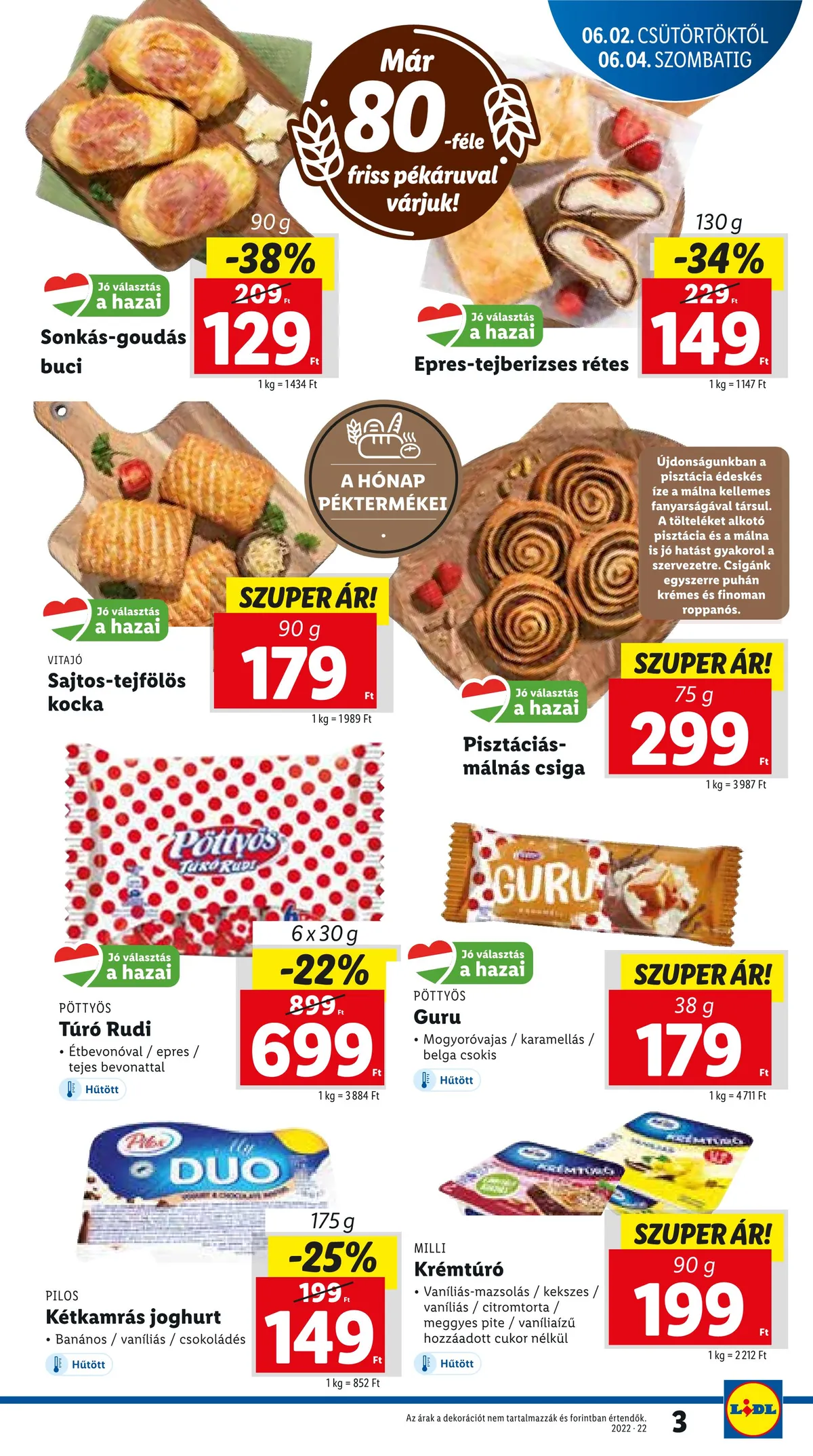 Lidl akciós újság 06.02–06.08 – 3. oldal