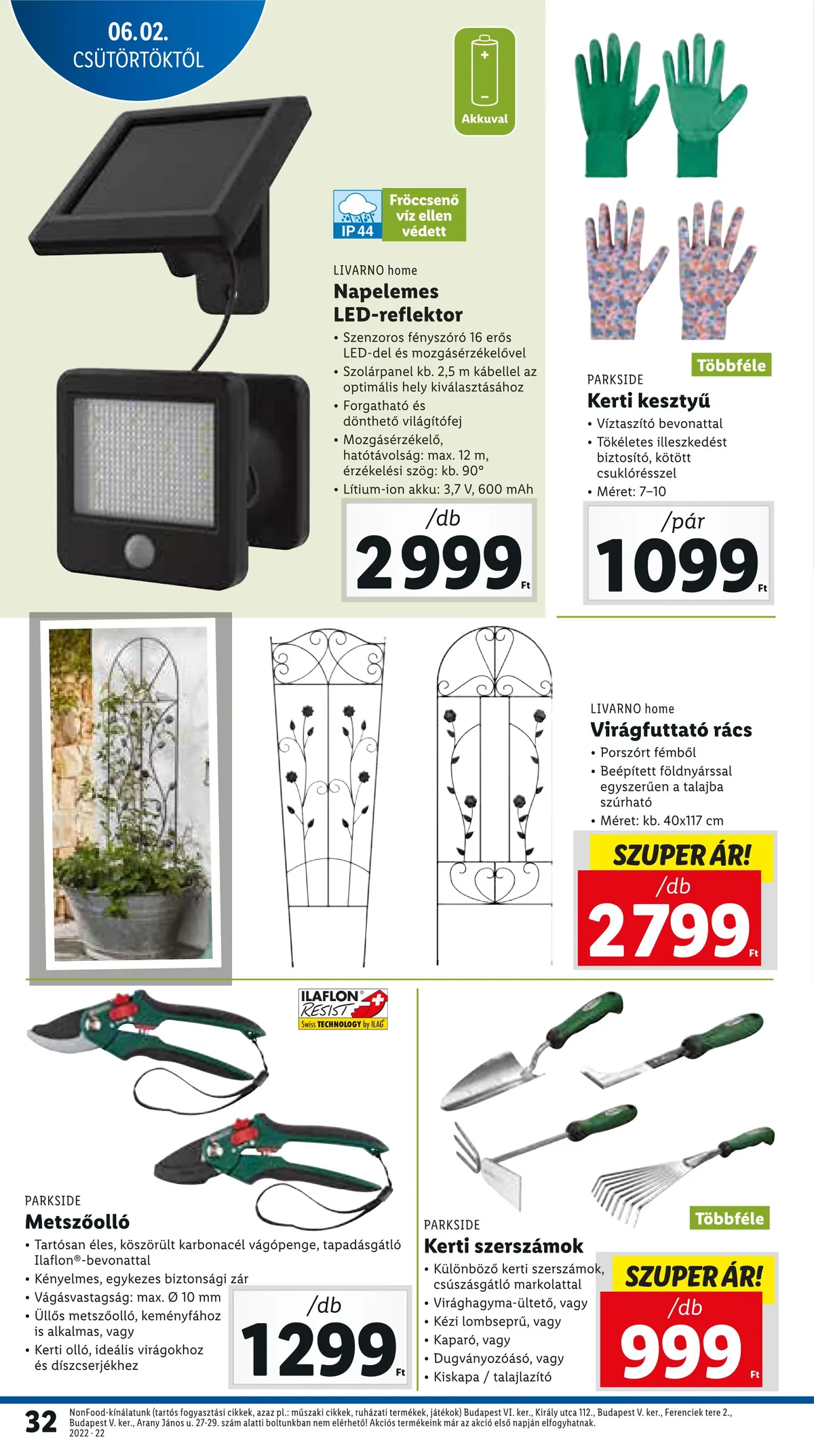 Lidl akciós újság 06.02–06.08 – 32. oldal
