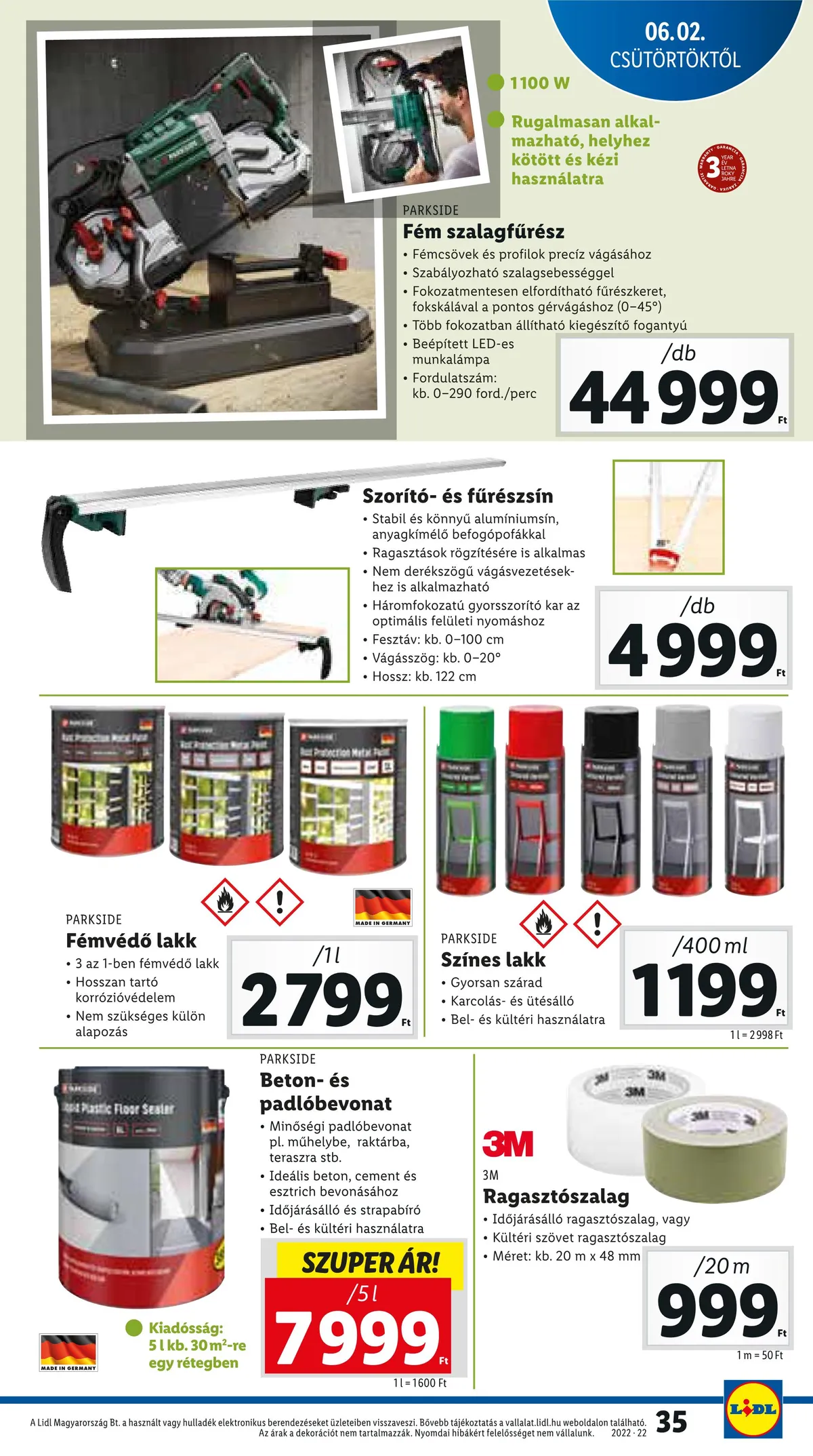 Lidl akciós újság 06.02–06.08 – 35. oldal