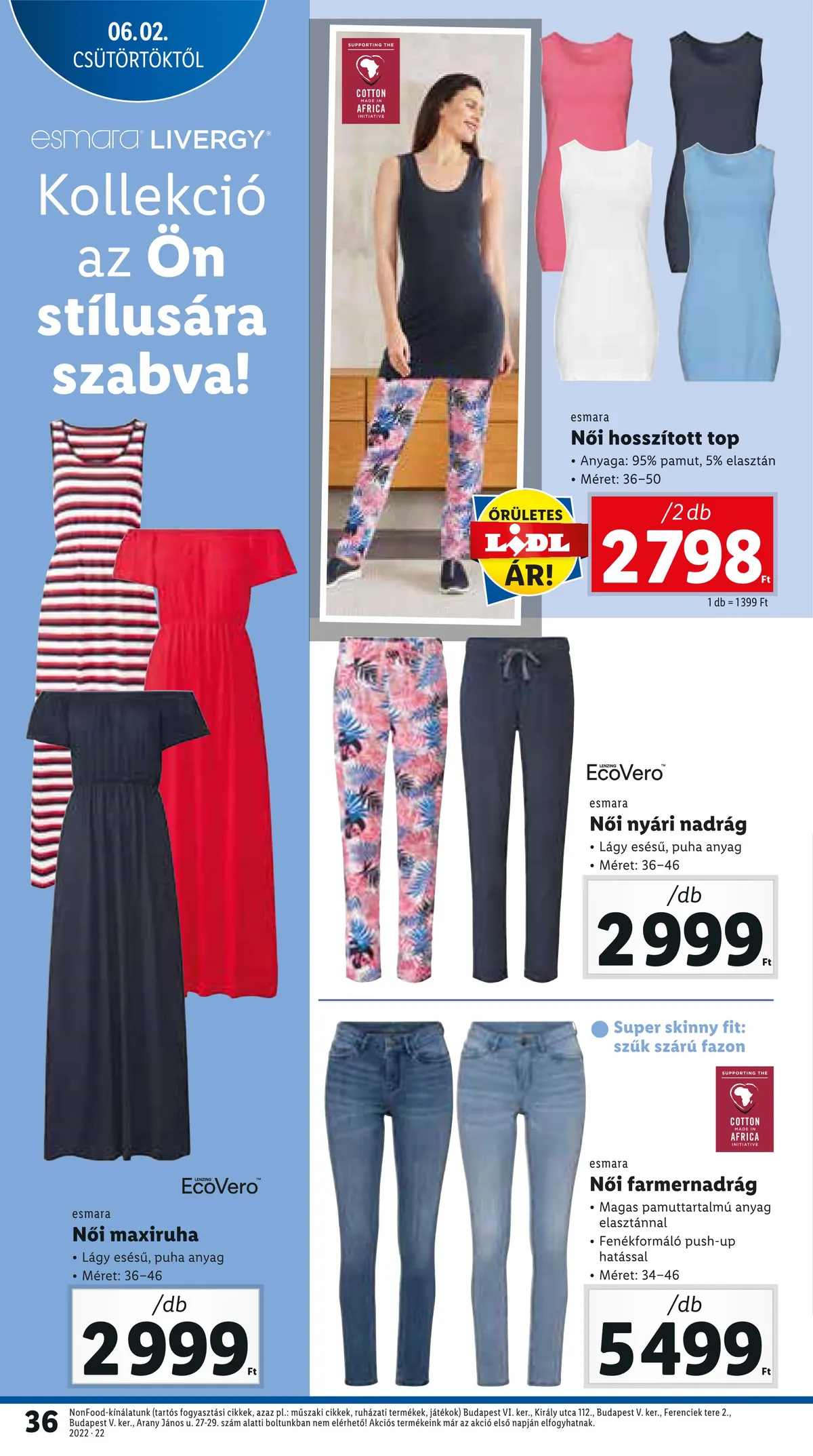 Lidl akciós újság 06.02–06.08 – 36. oldal