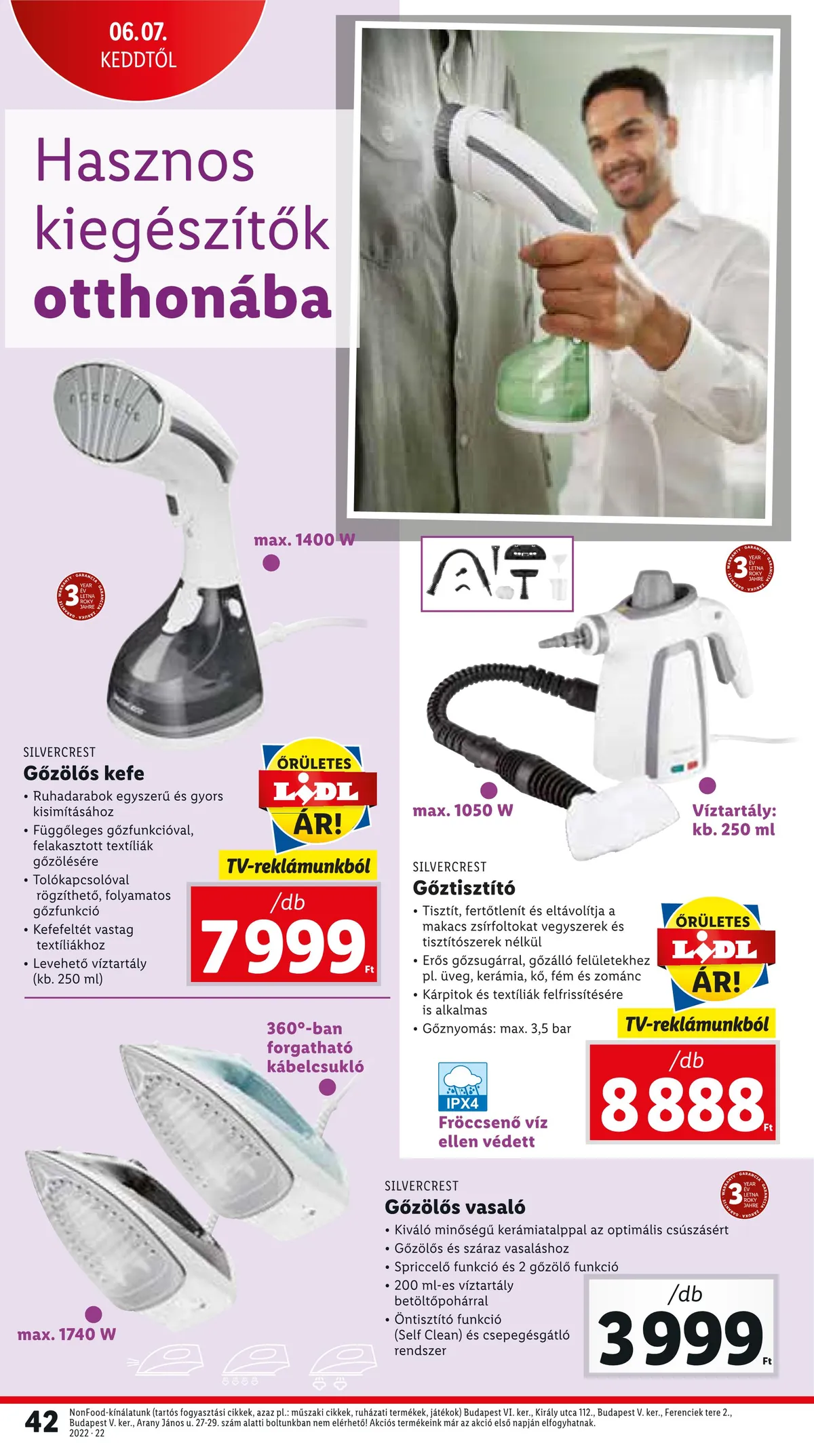 Lidl akciós újság 06.02–06.08 – 42. oldal