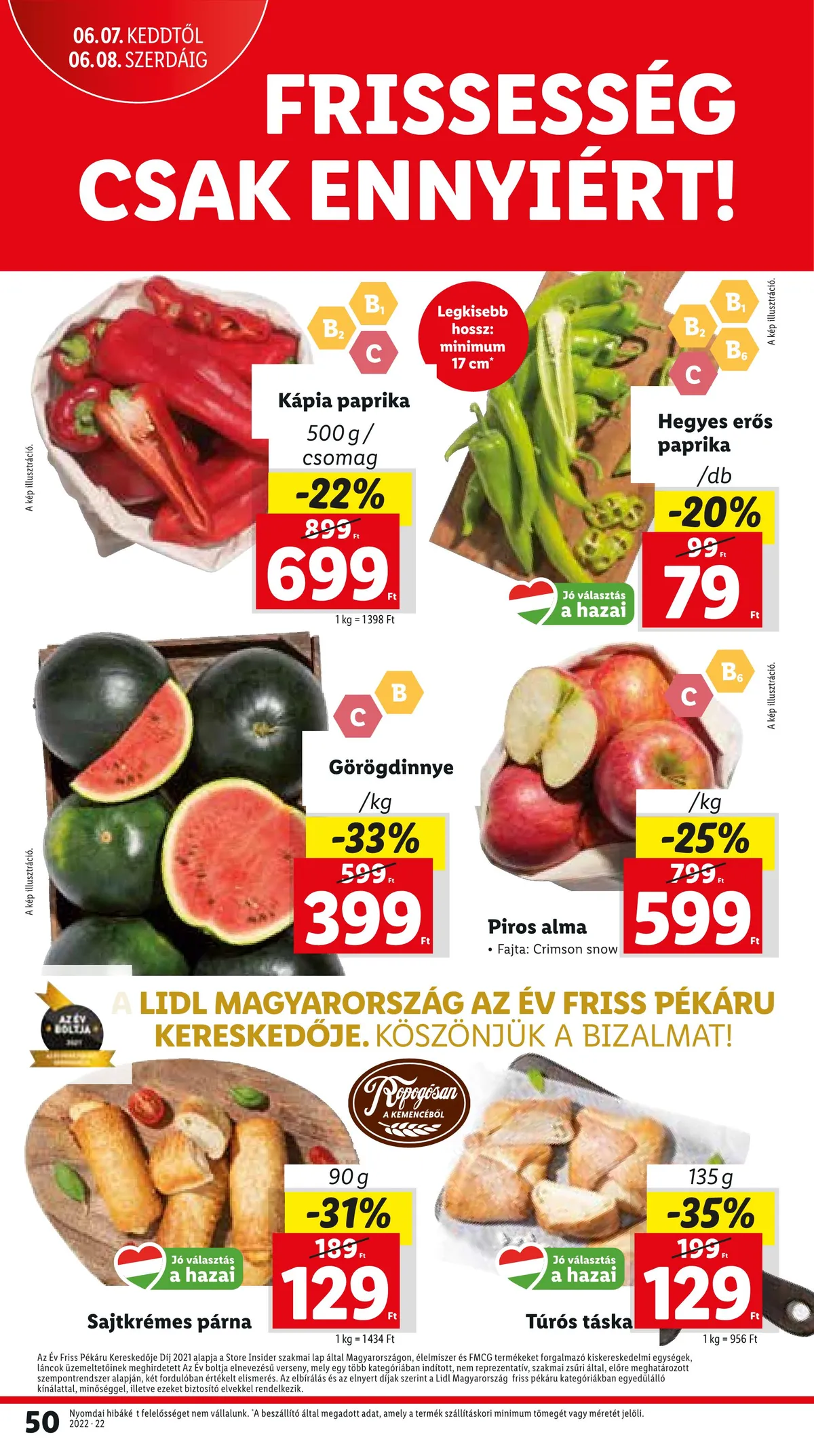 Lidl akciós újság 06.02–06.08 – 50. oldal