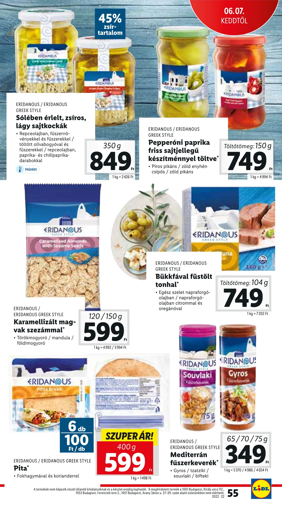 Lidl akciós újság 06.02–06.08 – 55. oldal