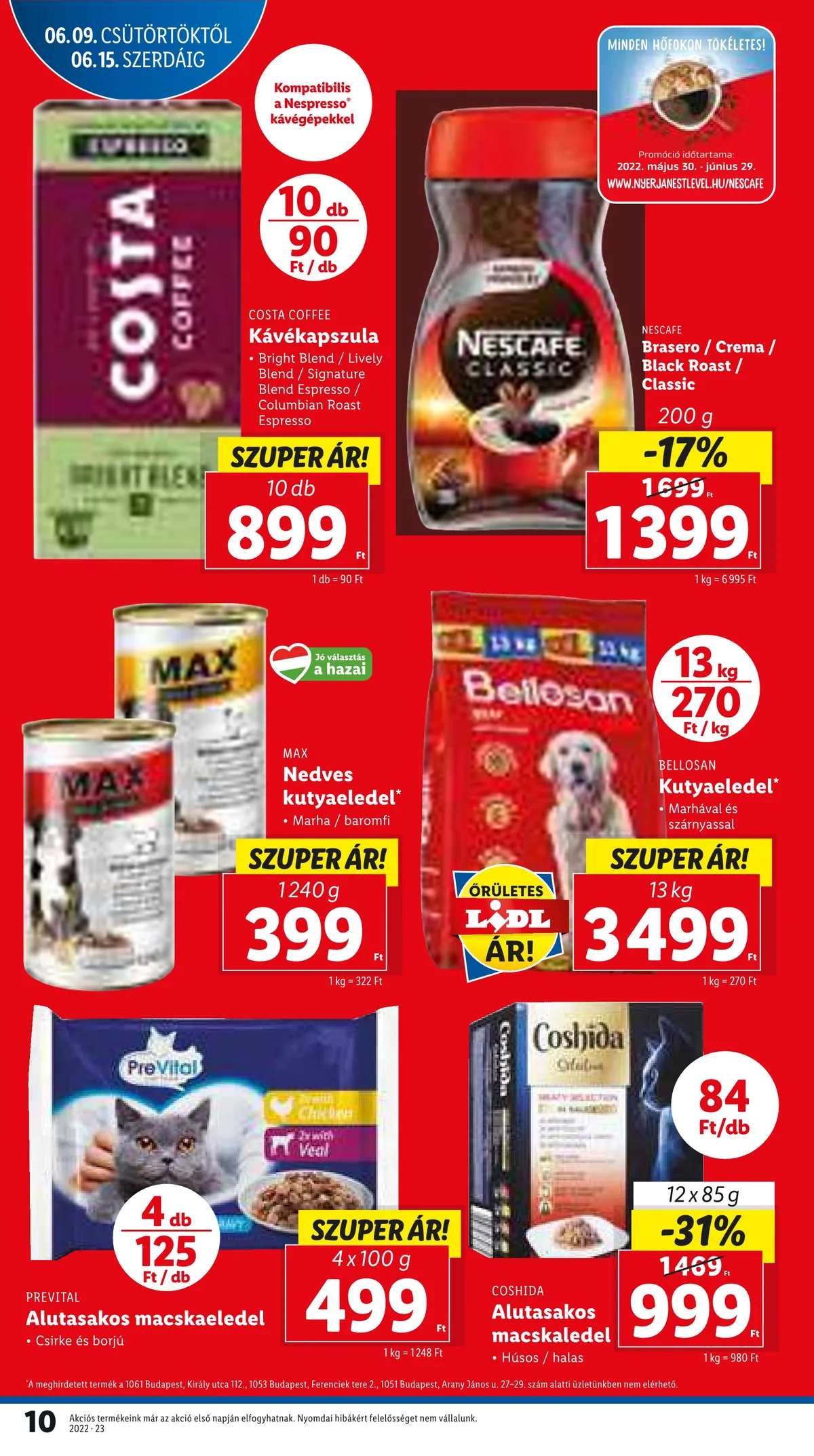 Lidl akciós újság 06.09–06.15 – 10. oldal