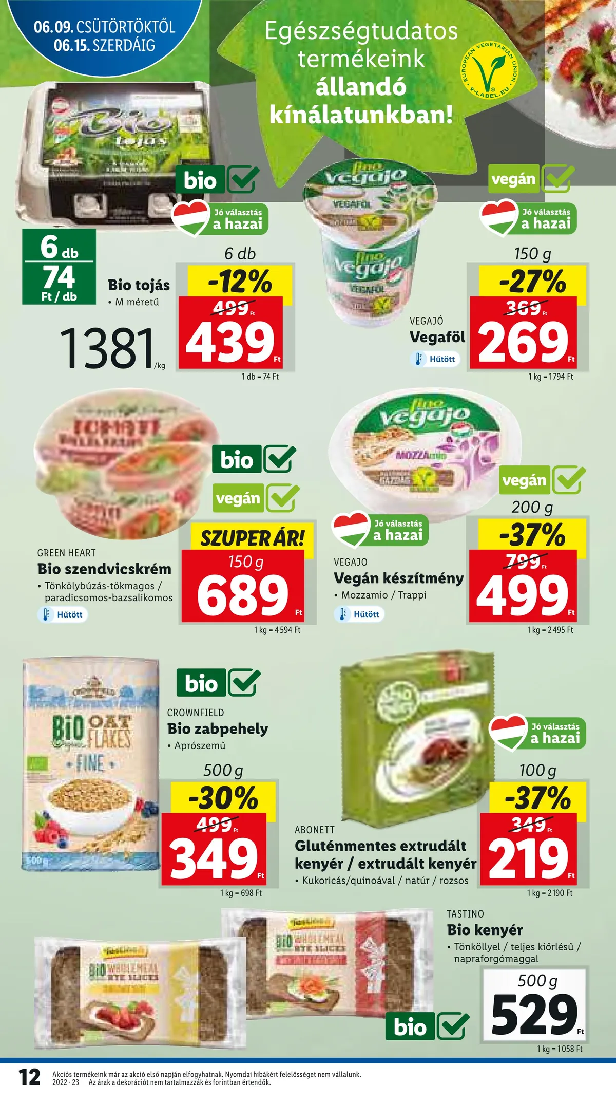 Lidl akciós újság 06.09–06.15 – 12. oldal