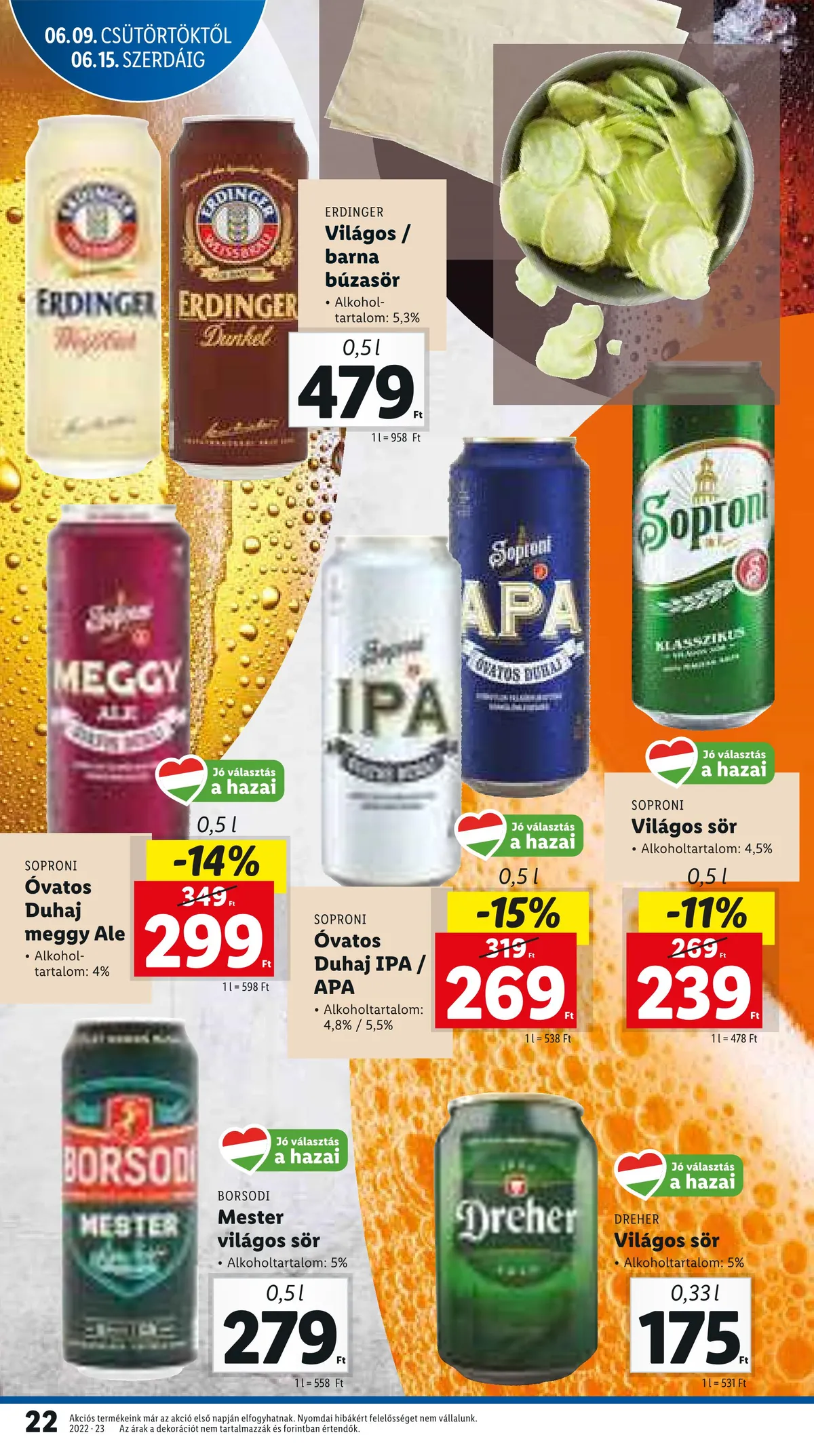 Lidl akciós újság 06.09–06.15 – 22. oldal