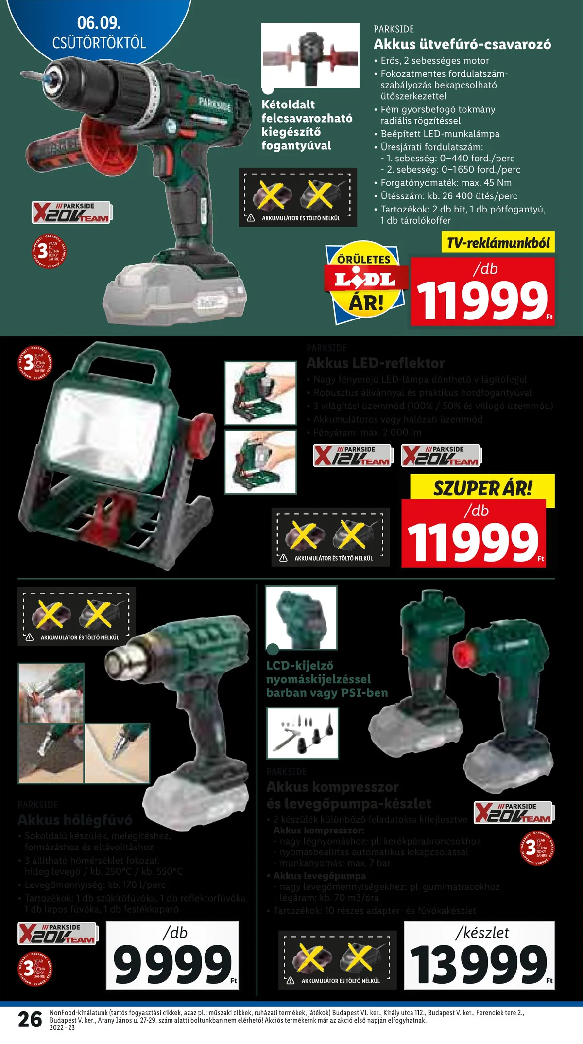 Lidl akciós újság 06.09–06.15 – 26. oldal