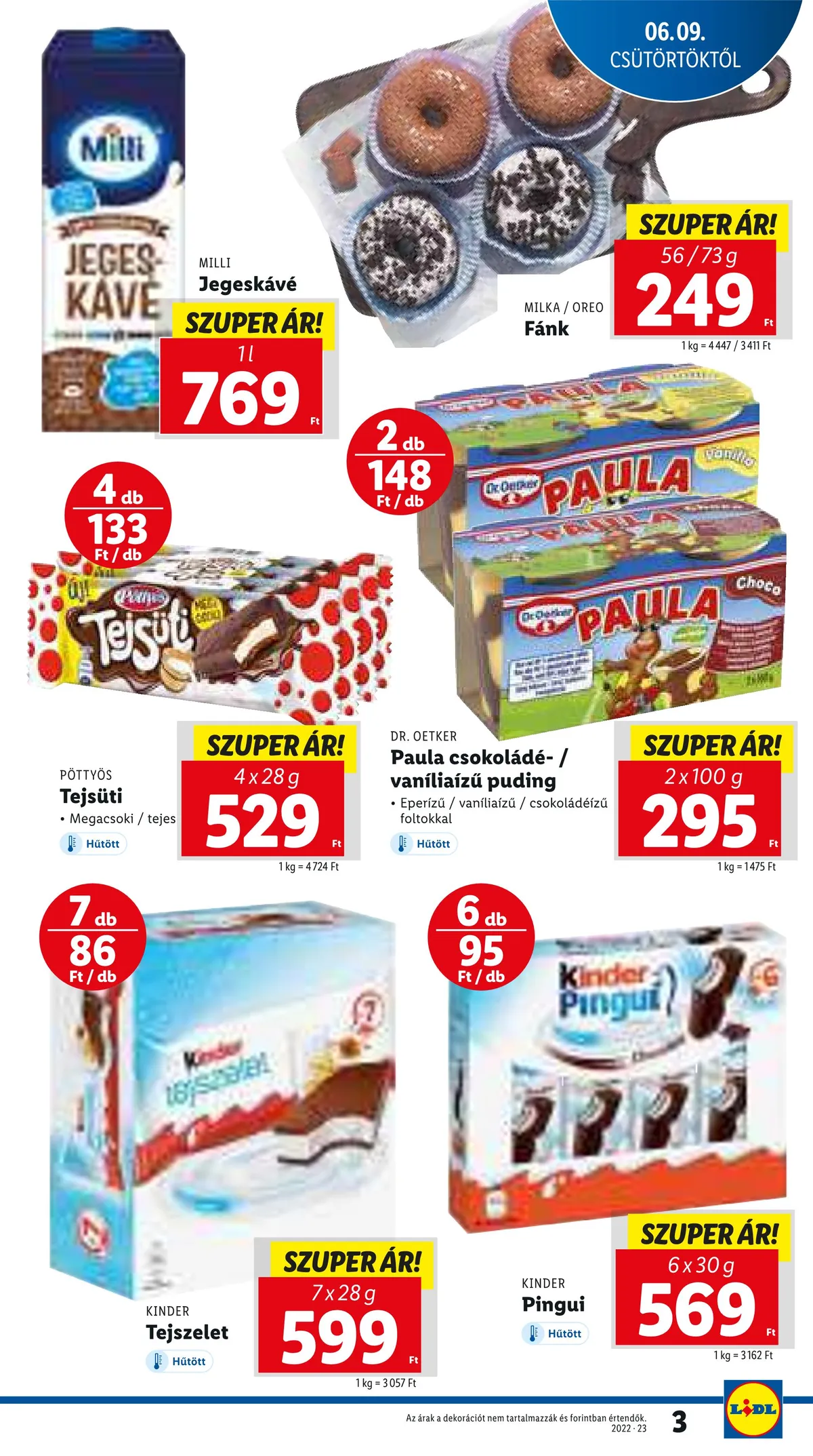 Lidl akciós újság 06.09–06.15 – 3. oldal