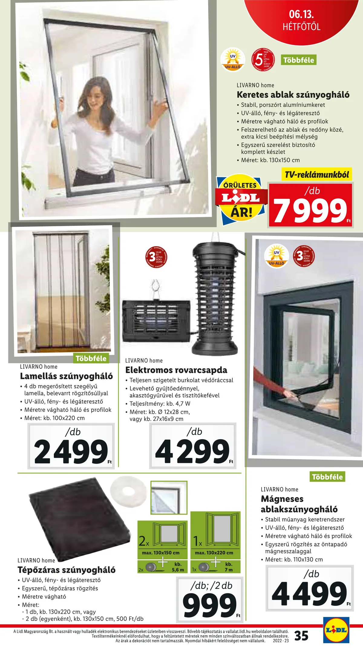 Lidl akciós újság 06.09–06.15 – 35. oldal
