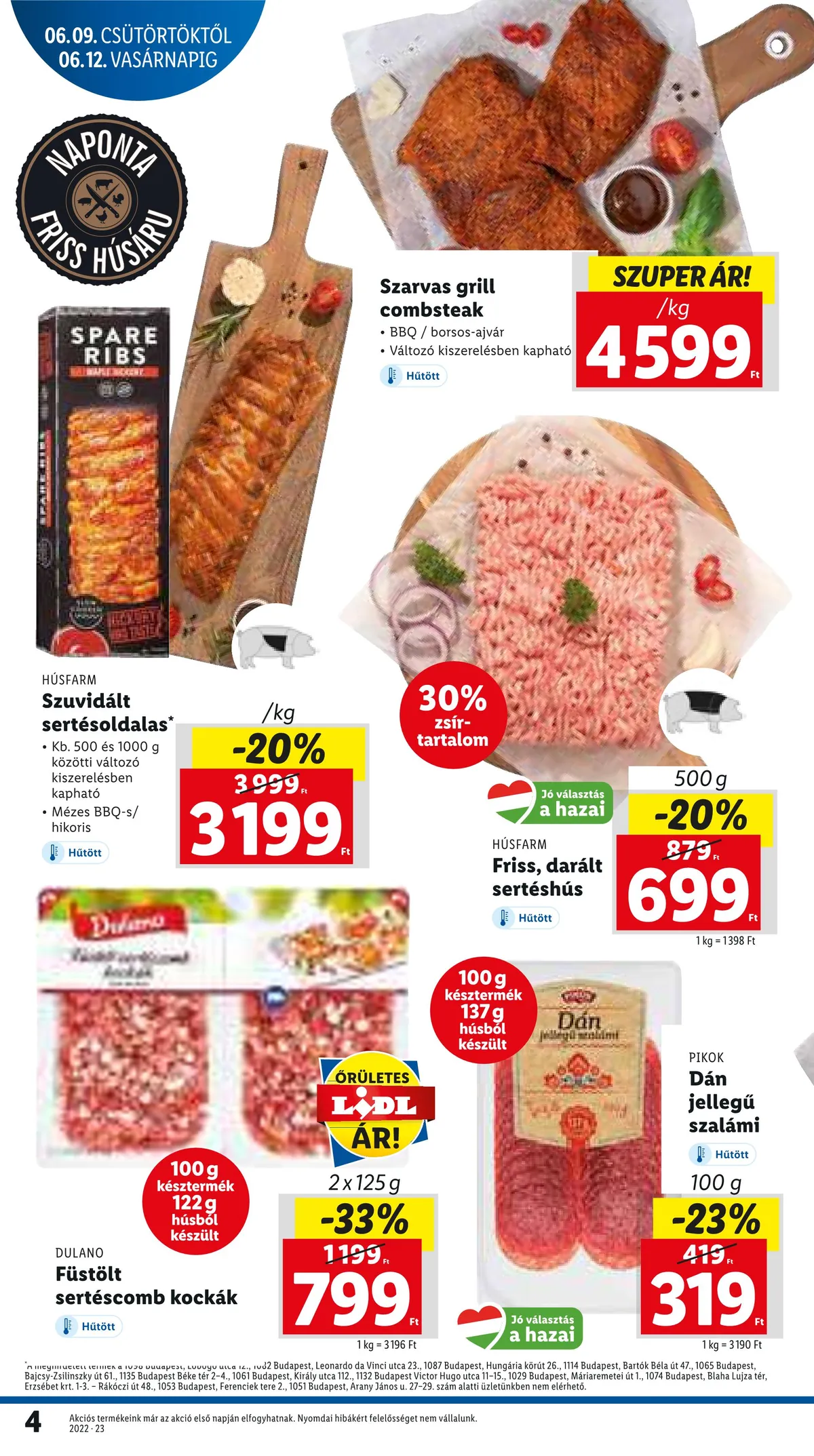 Lidl akciós újság 06.09–06.15 – 4. oldal