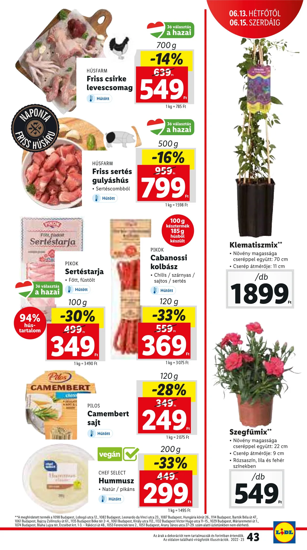 Lidl akciós újság 06.09–06.15 – 43. oldal