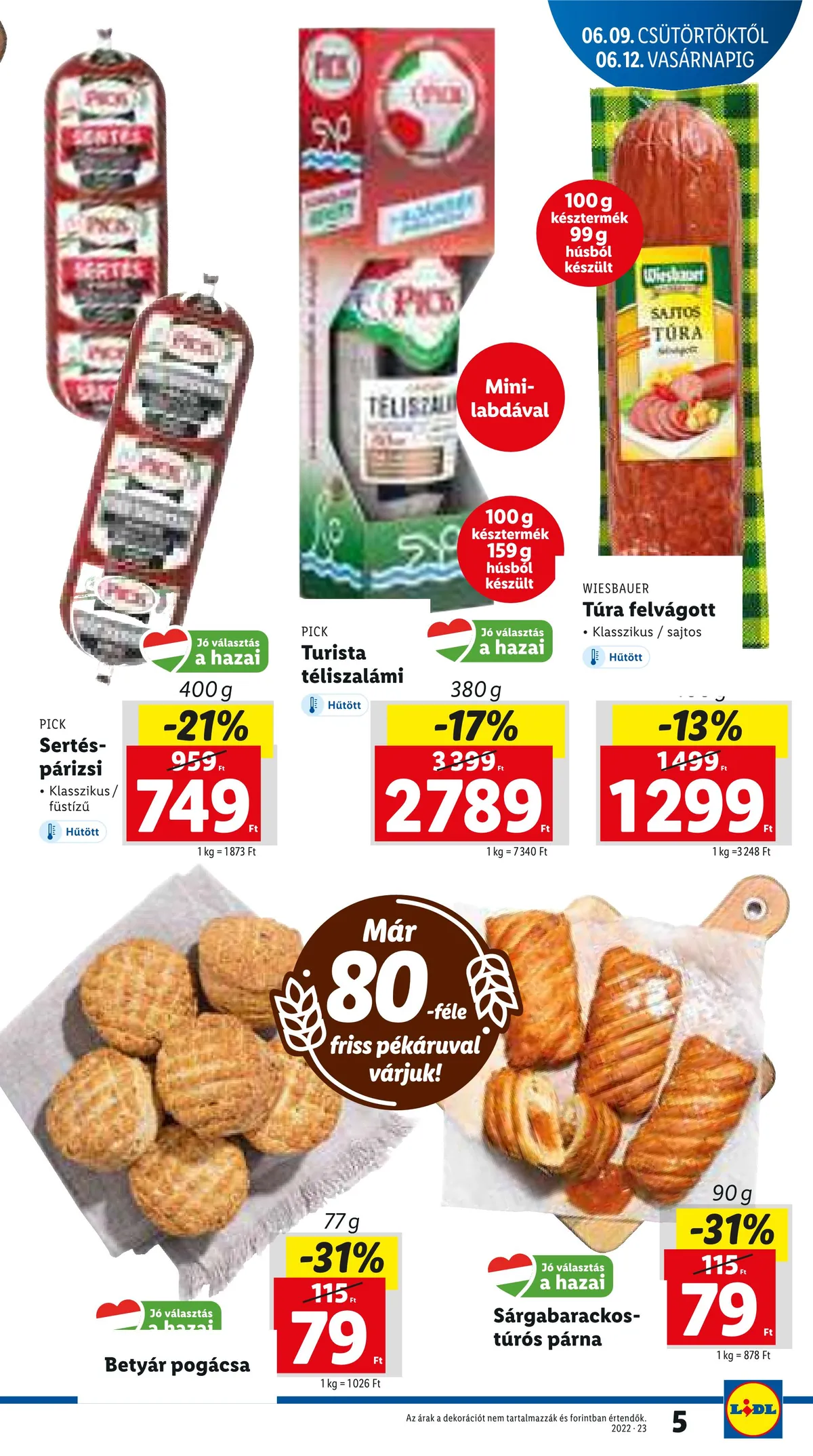 Lidl akciós újság 06.09–06.15 – 5. oldal