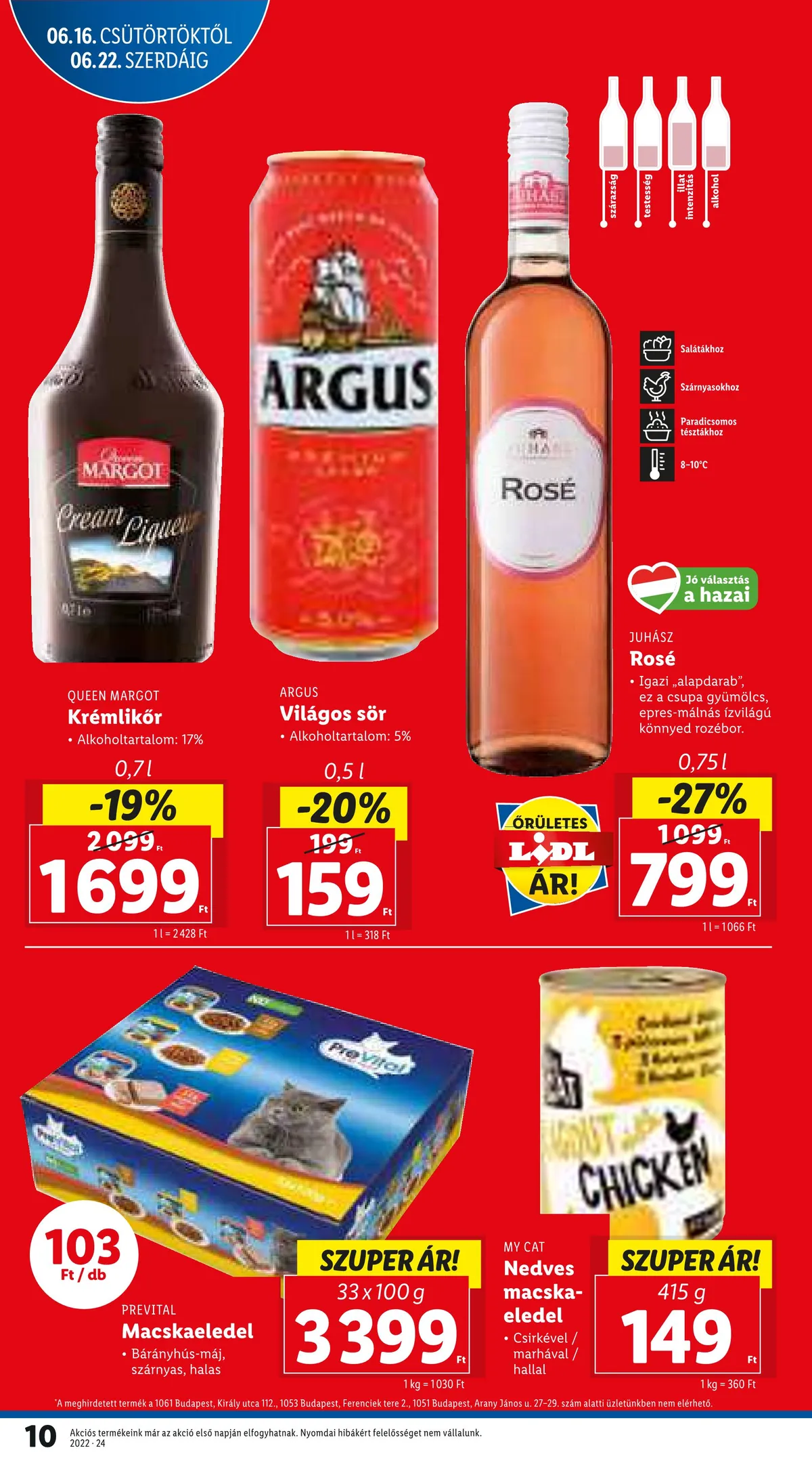 Lidl akciós újság 06.16–06.22 – 10. oldal