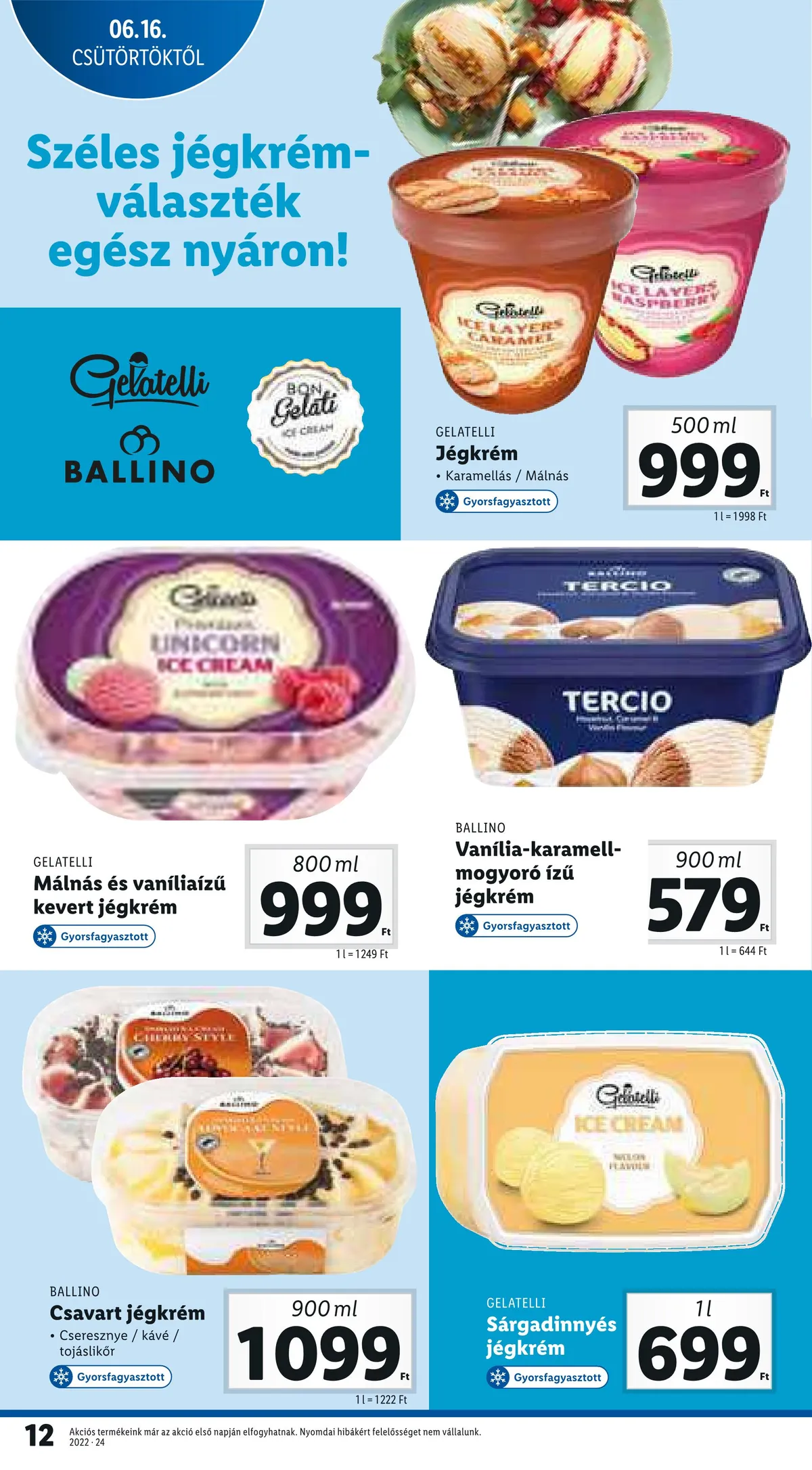 Lidl akciós újság 06.16–06.22 – 12. oldal