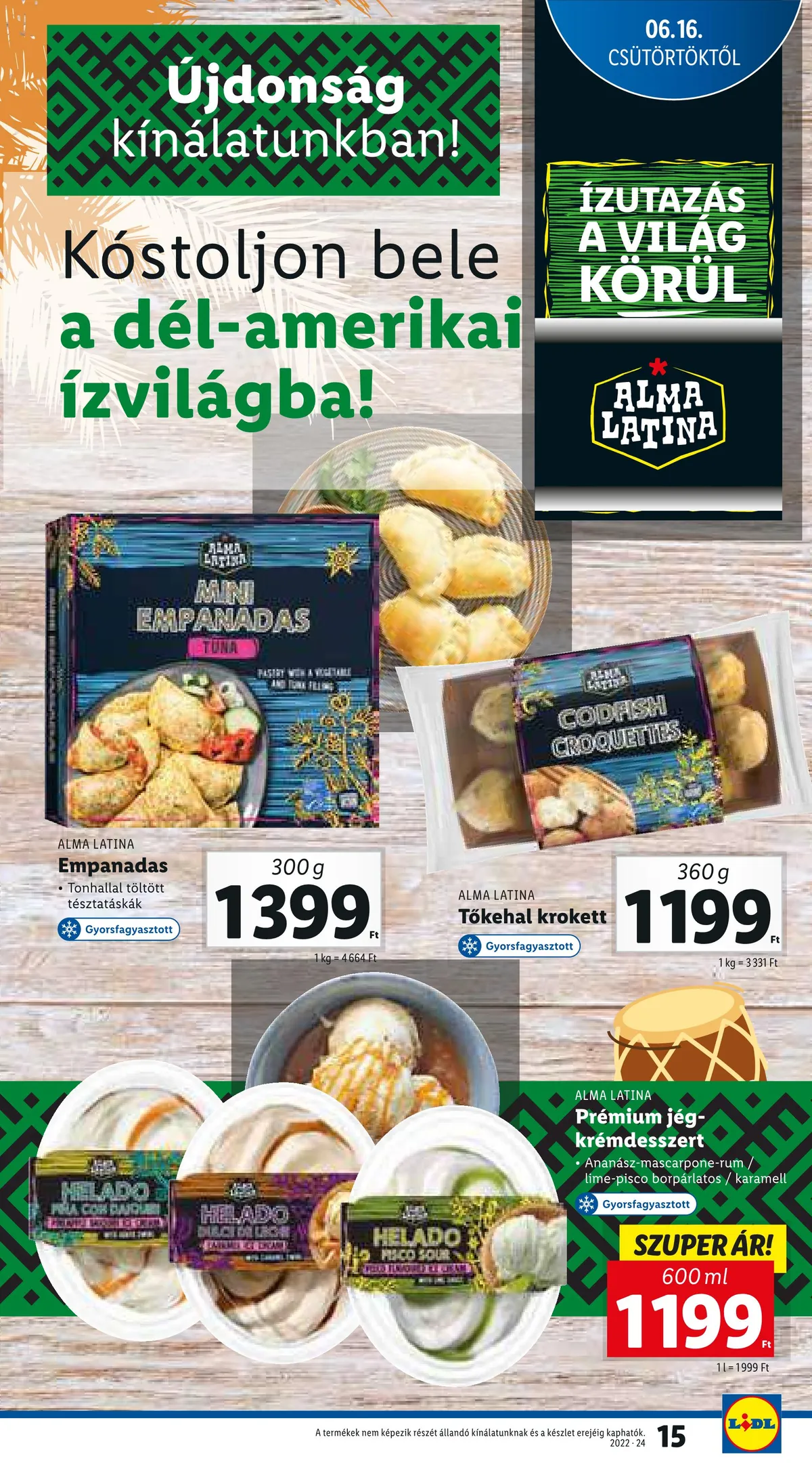 Lidl akciós újság 06.16–06.22 – 15. oldal