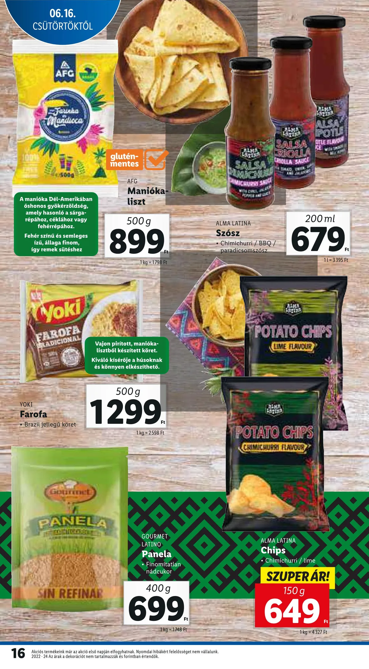 Lidl akciós újság 06.16–06.22 – 16. oldal