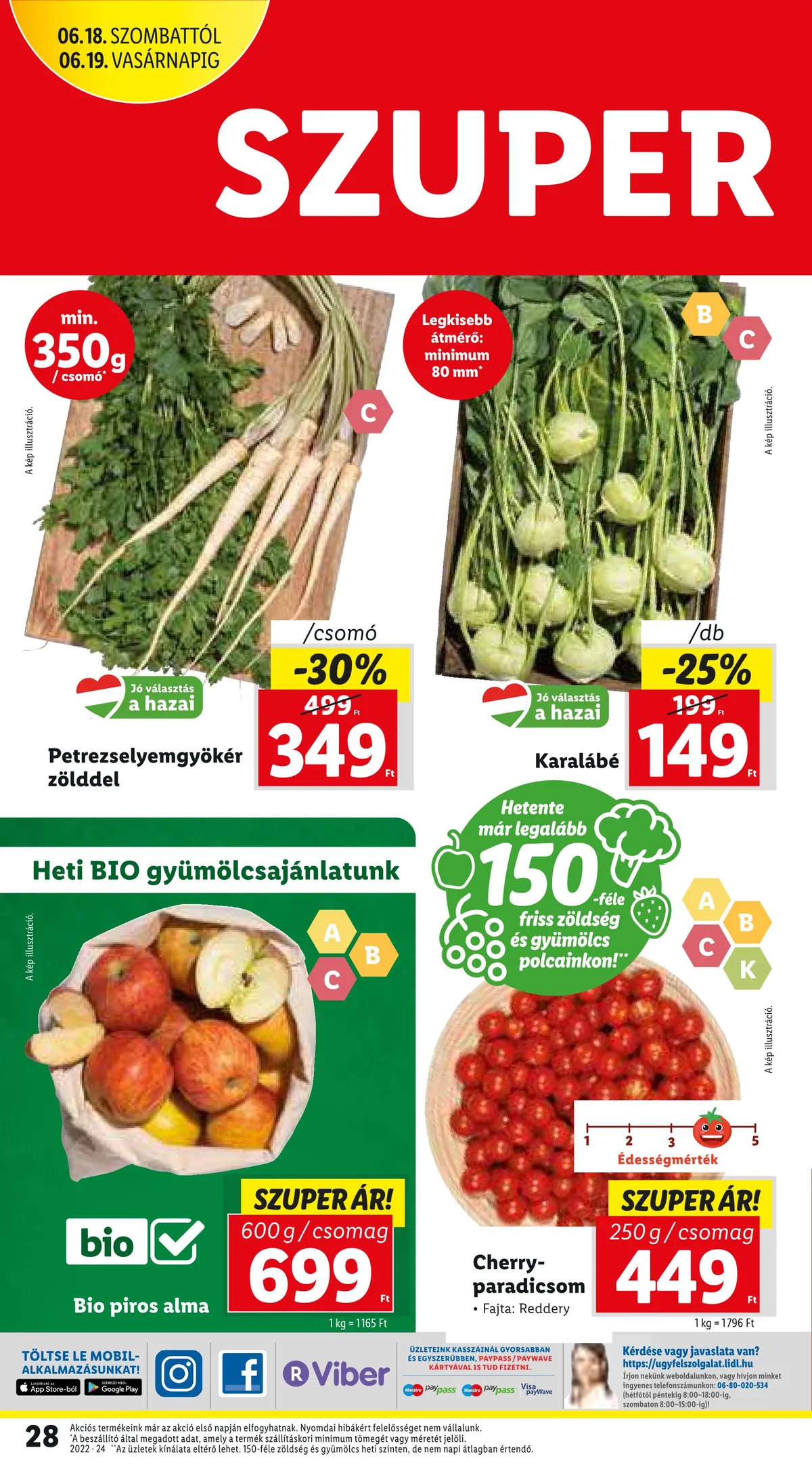 Lidl akciós újság 06.16–06.22 – 28. oldal