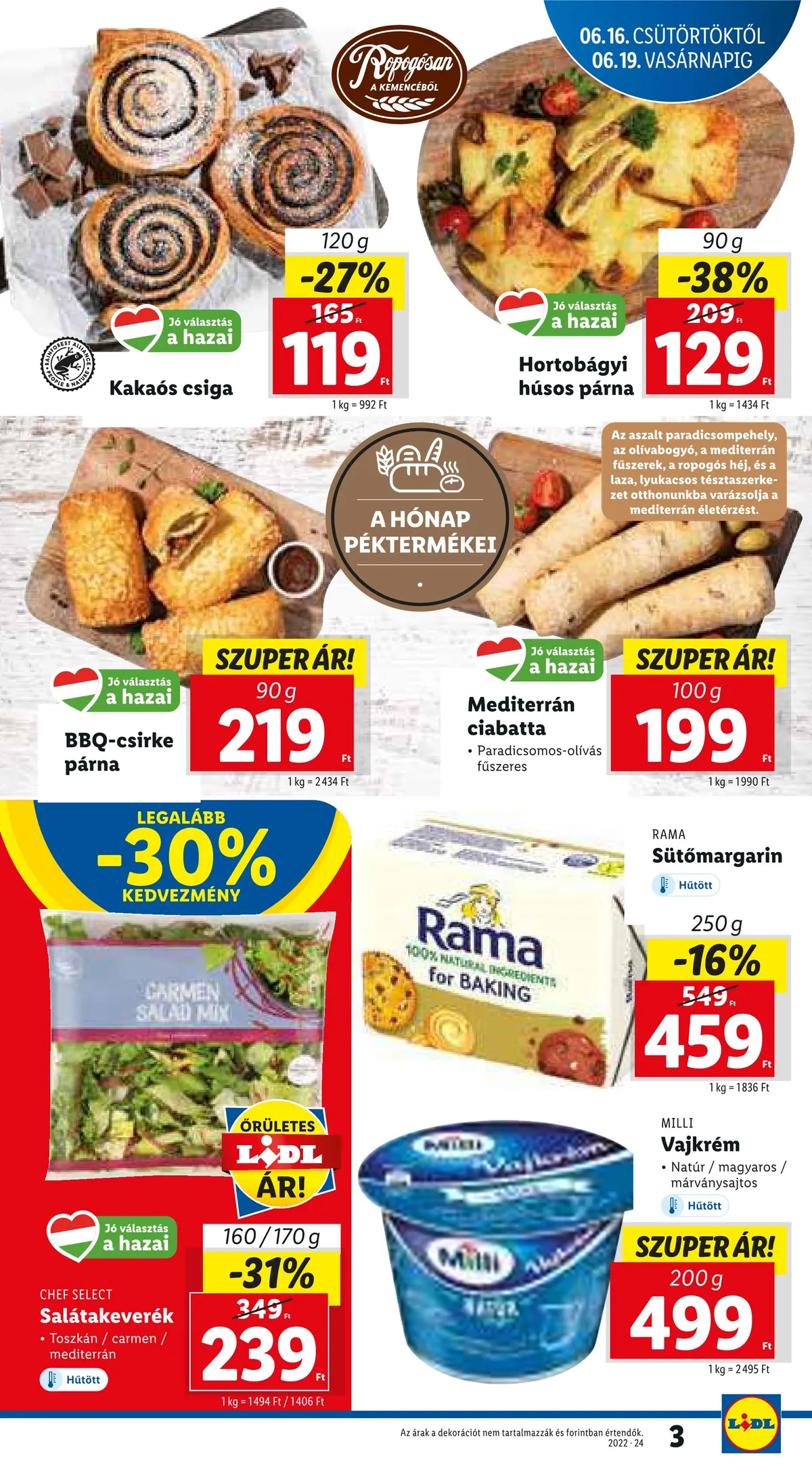 Lidl akciós újság 06.16–06.22 – 3. oldal