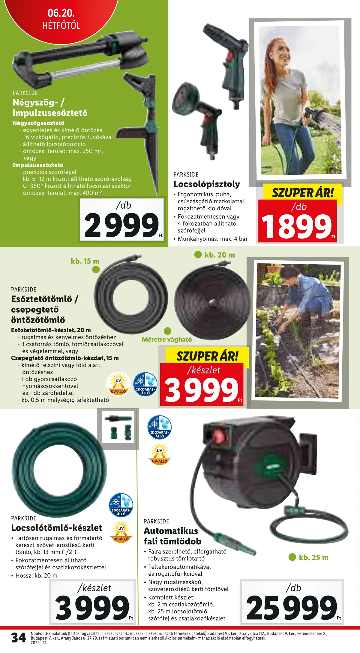 Lidl akciós újság 06.16–06.22 – 34. oldal