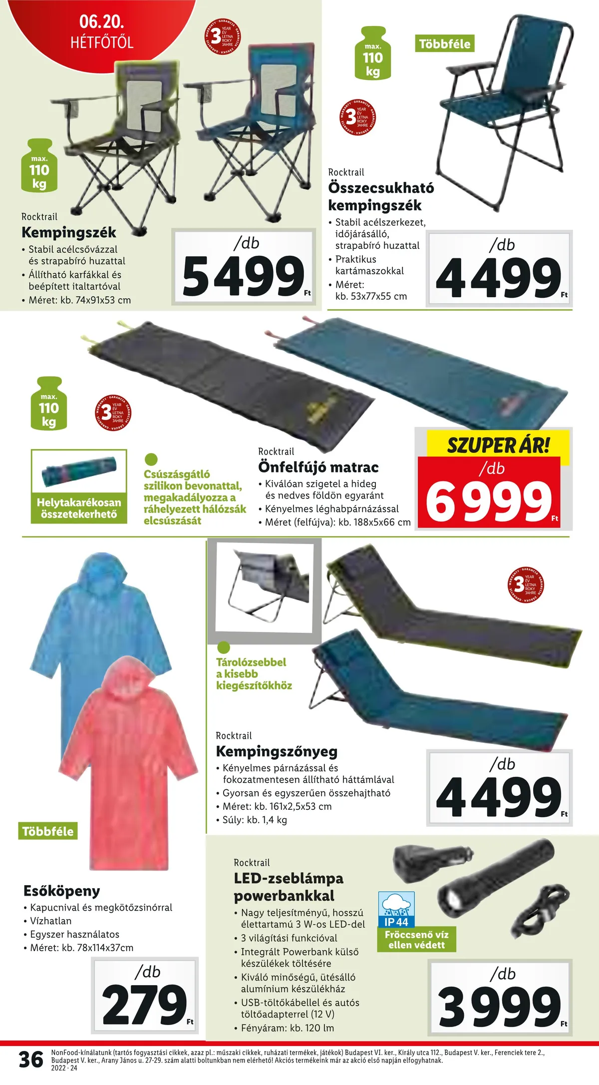 Lidl akciós újság 06.16–06.22 – 36. oldal