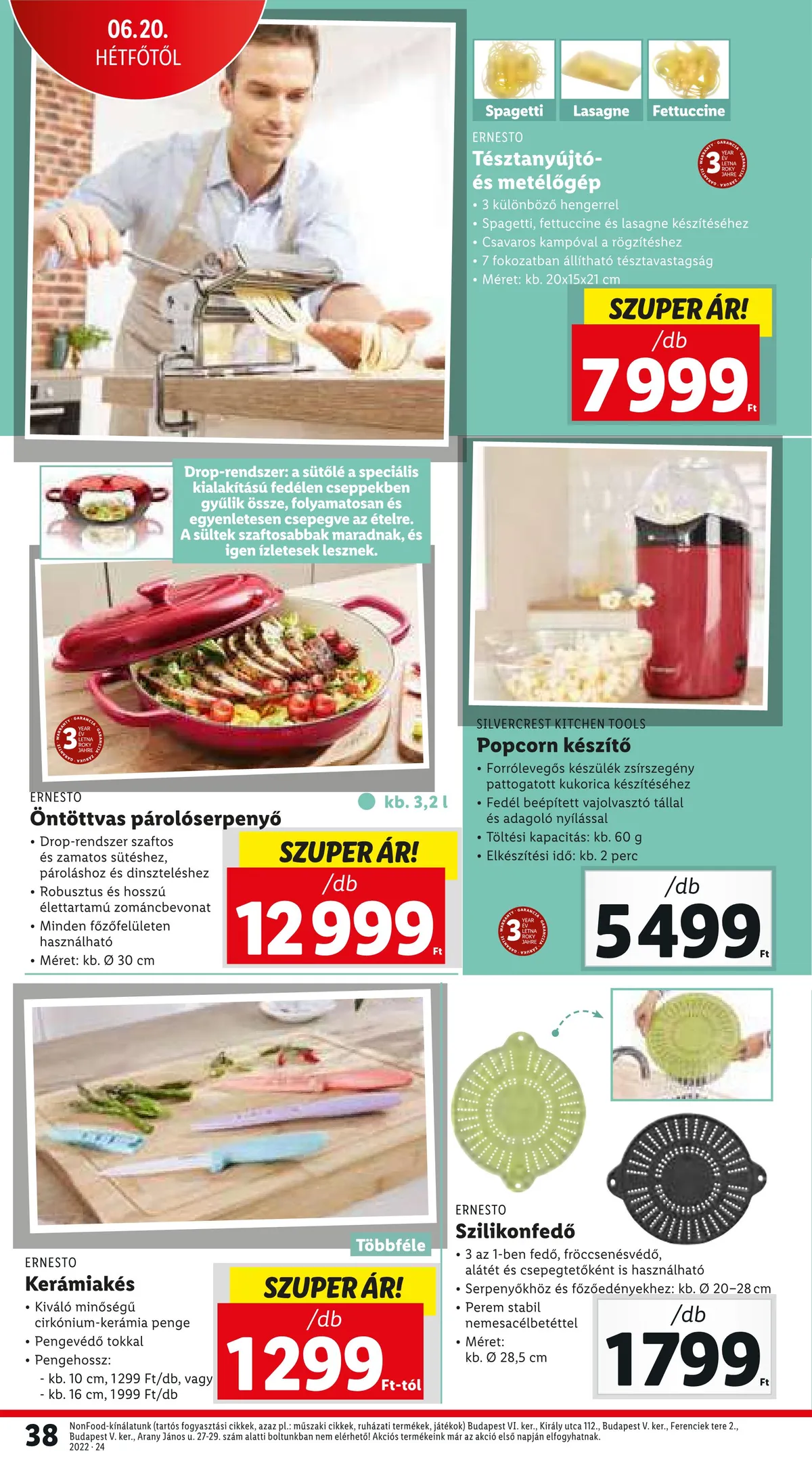 Lidl akciós újság 06.16–06.22 – 38. oldal