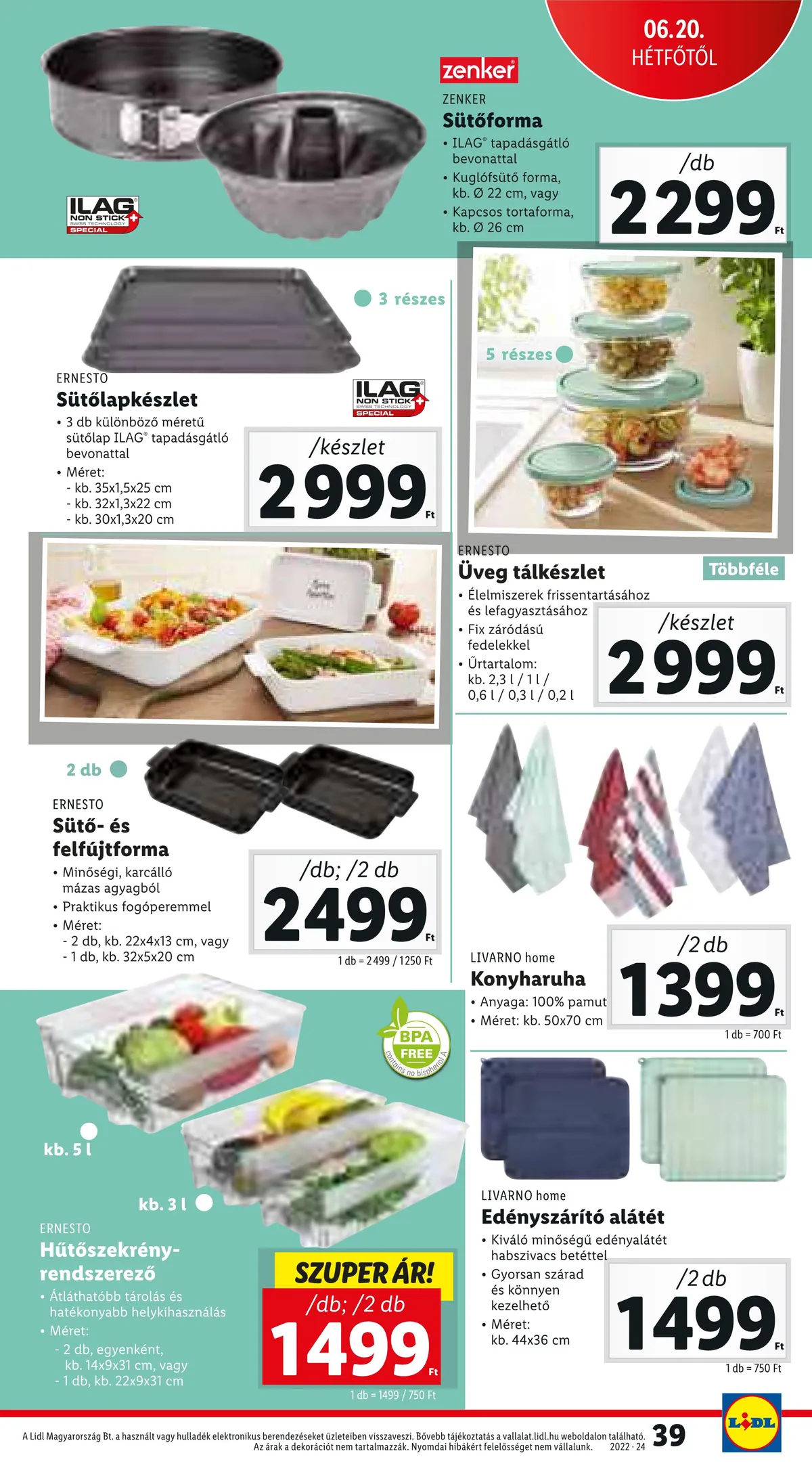 Lidl akciós újság 06.16–06.22 – 39. oldal