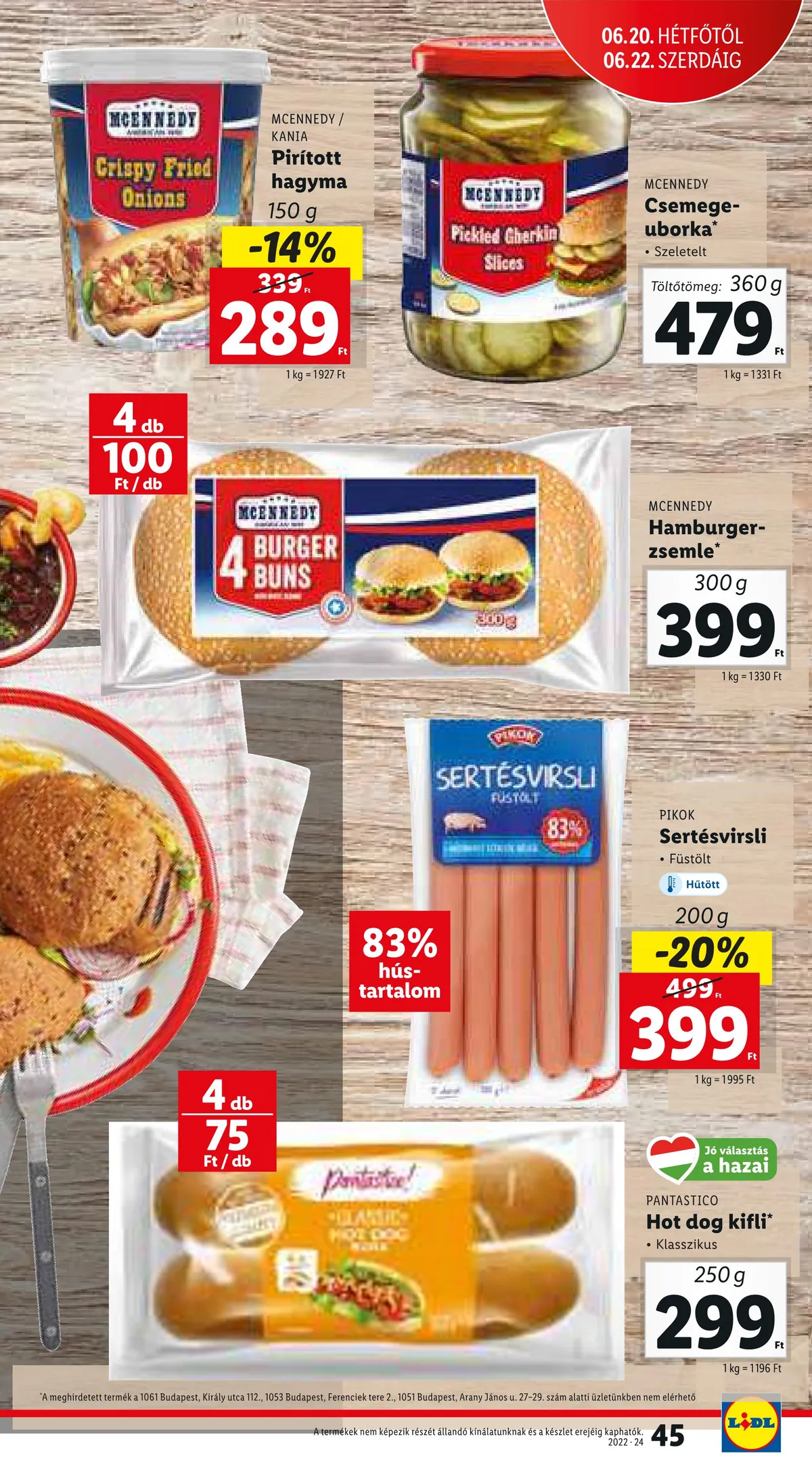 Lidl akciós újság 06.16–06.22 – 45. oldal