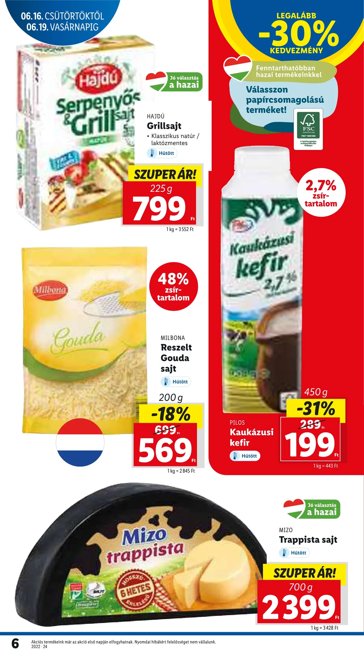 Lidl akciós újság 06.16–06.22 – 6. oldal