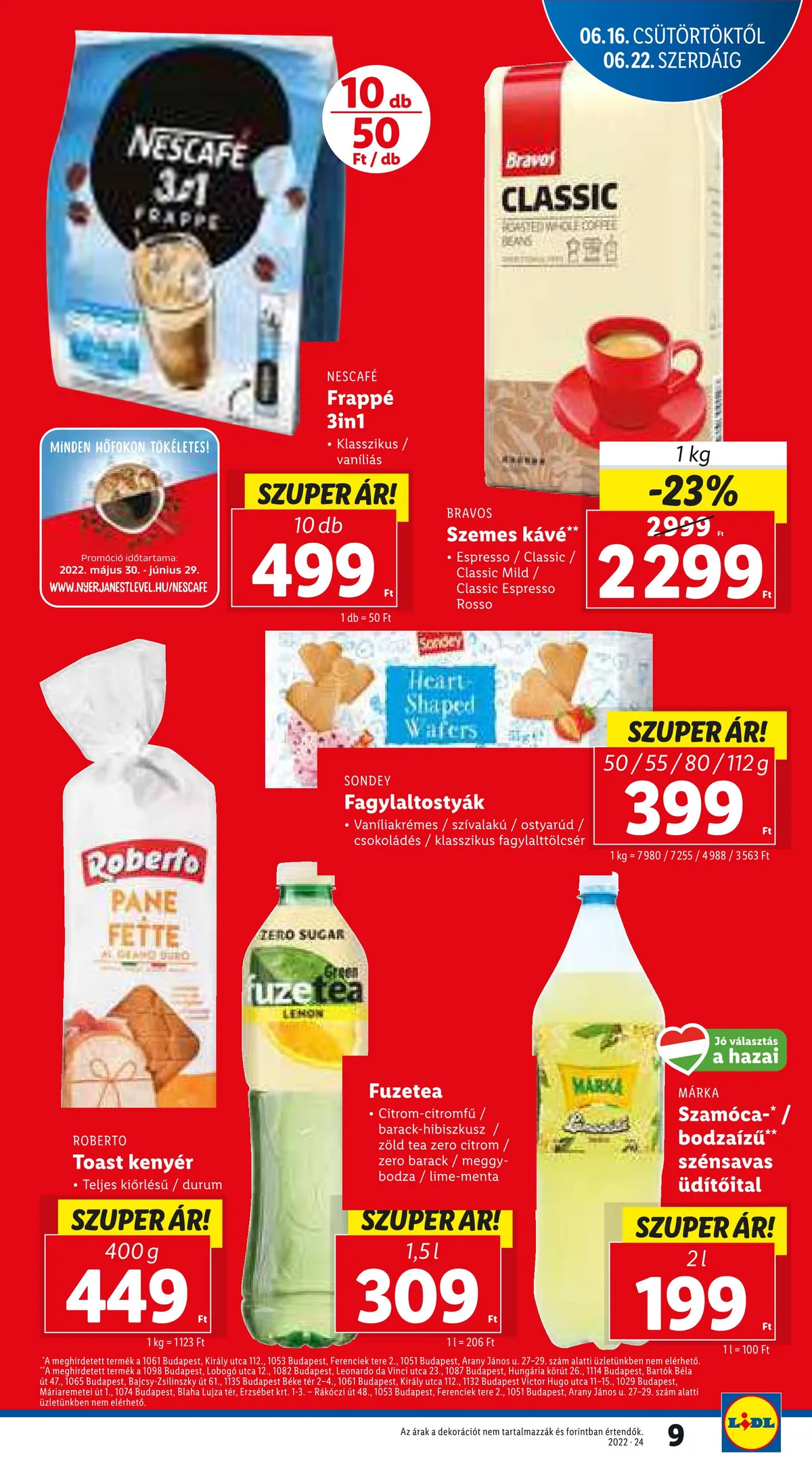 Lidl akciós újság 06.16–06.22 – 9. oldal
