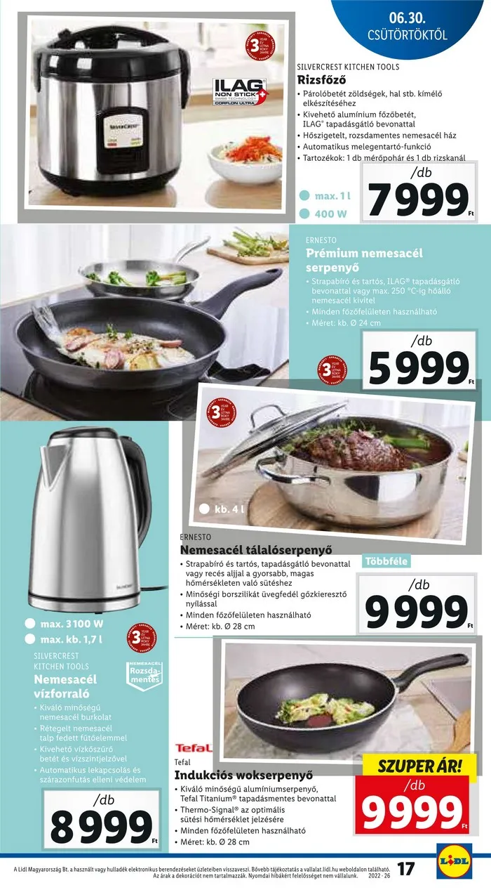 Lidl akciós újság 06.30–07.06 – 17. oldal