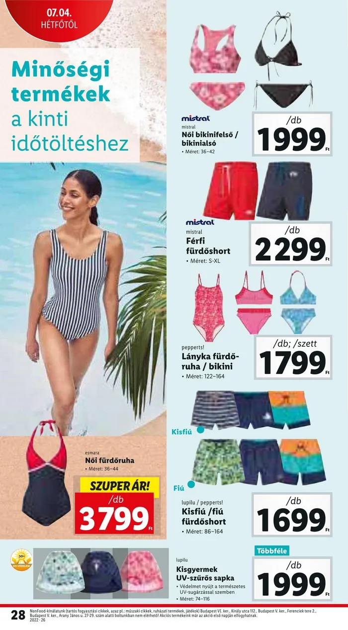 Lidl akciós újság 06.30–07.06 – 28. oldal